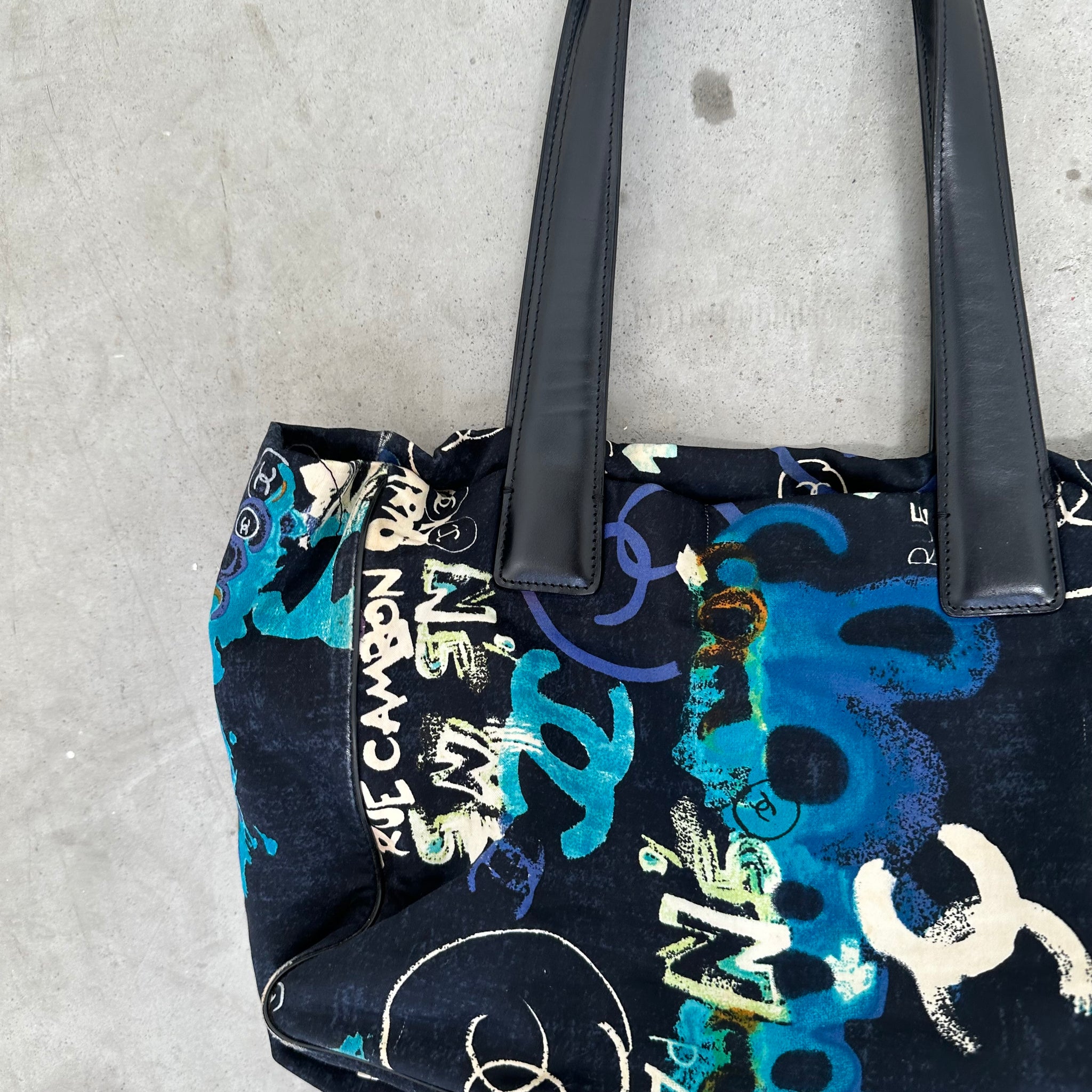Chanel Travel PM Hawaii Tote Bag Black