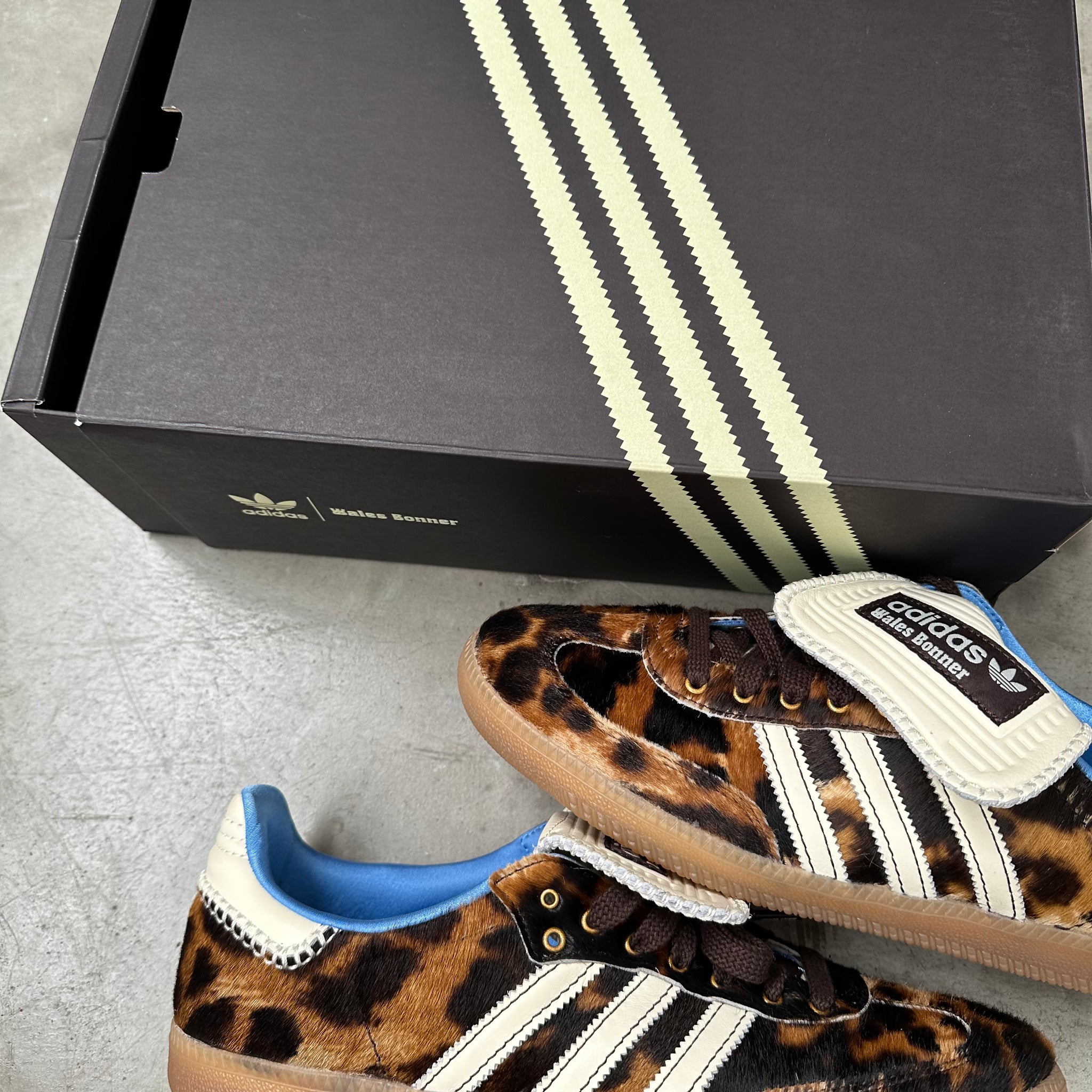 Adidas Samba Pony Wales Bonner Leopard US11.5