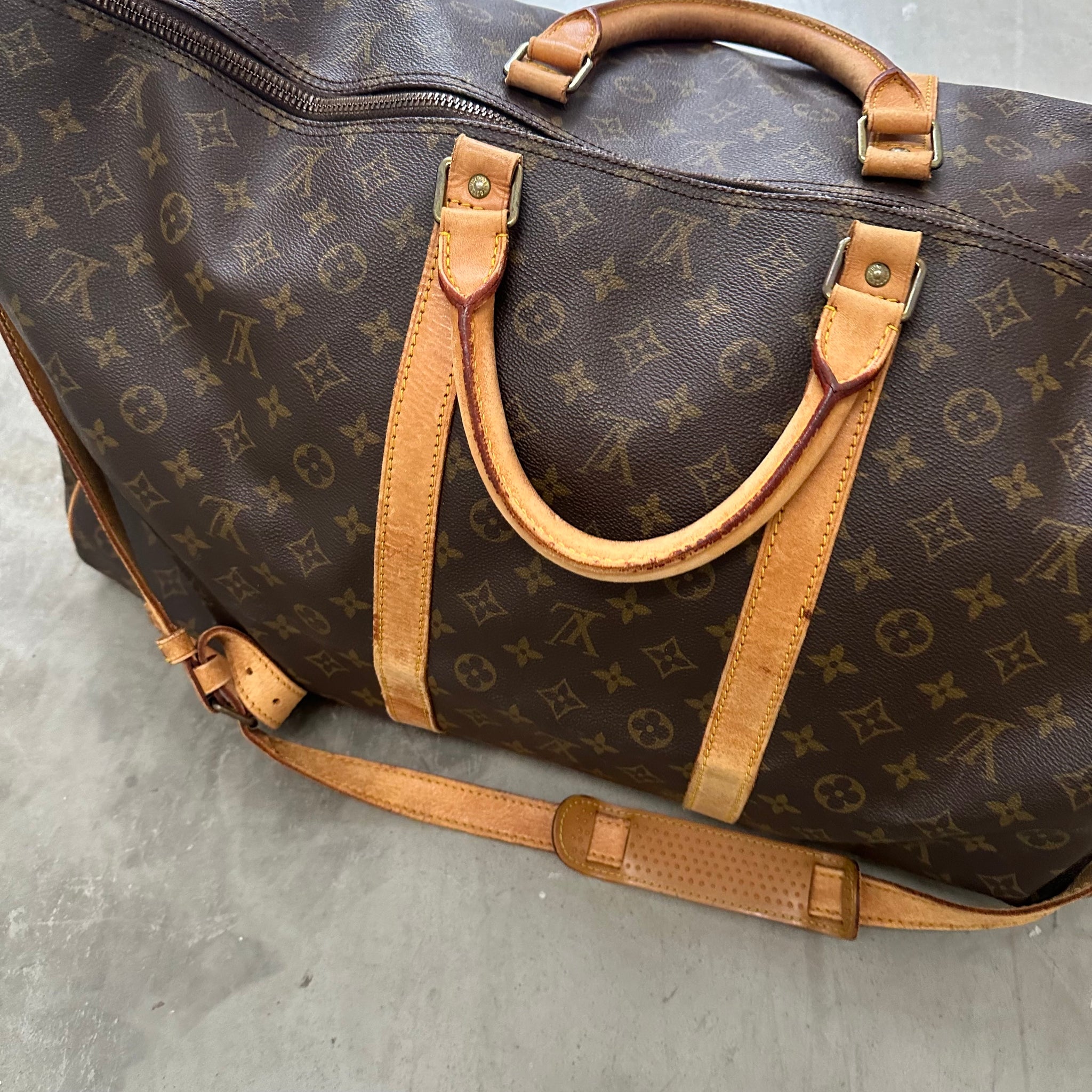 Louis Vuitton Monogram Keepall Bandouliere 60 with Shoulder Strap