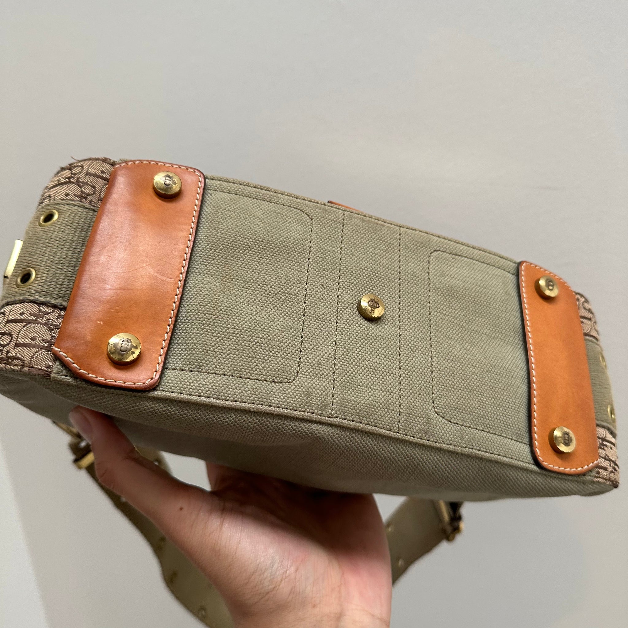 Christian Dior Green Street Chic Columbus Bag