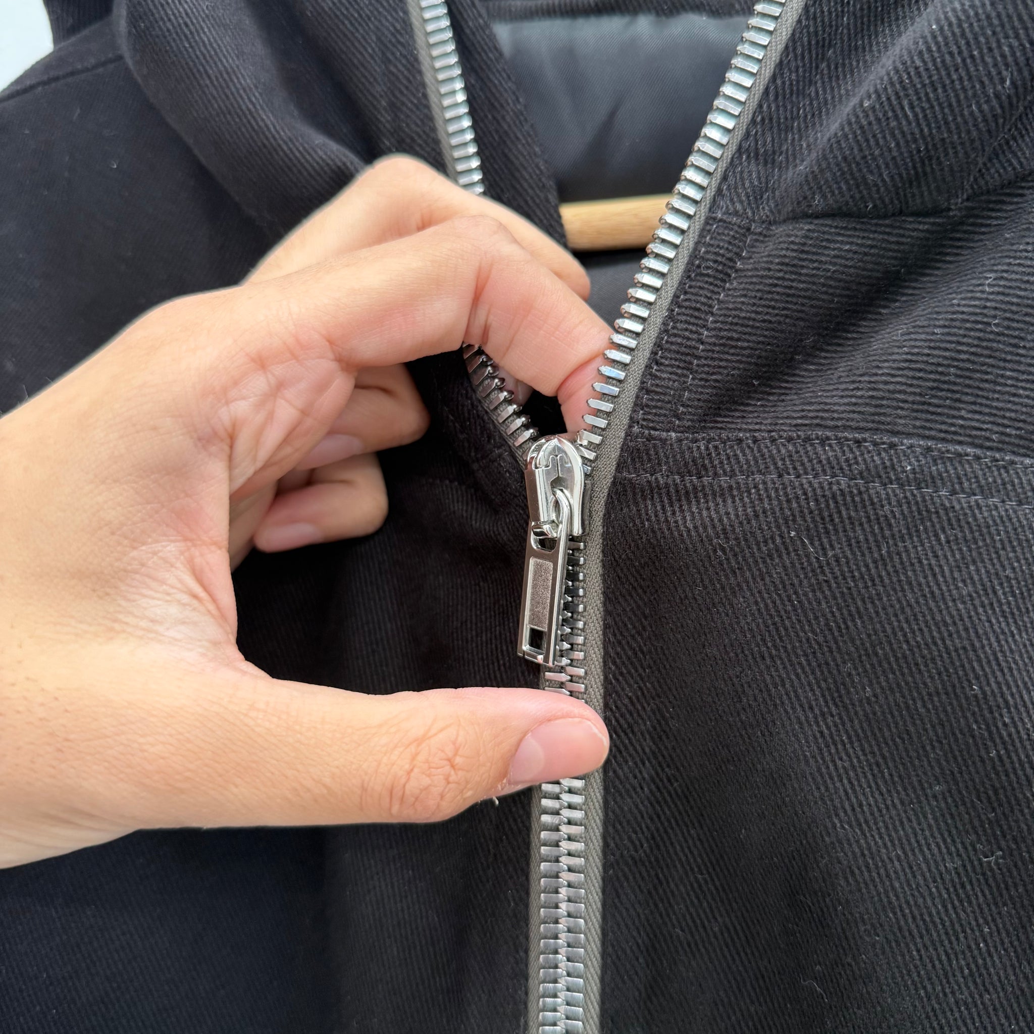 Rick Owens Full Zip Long Jacket Jacket (Size 50)