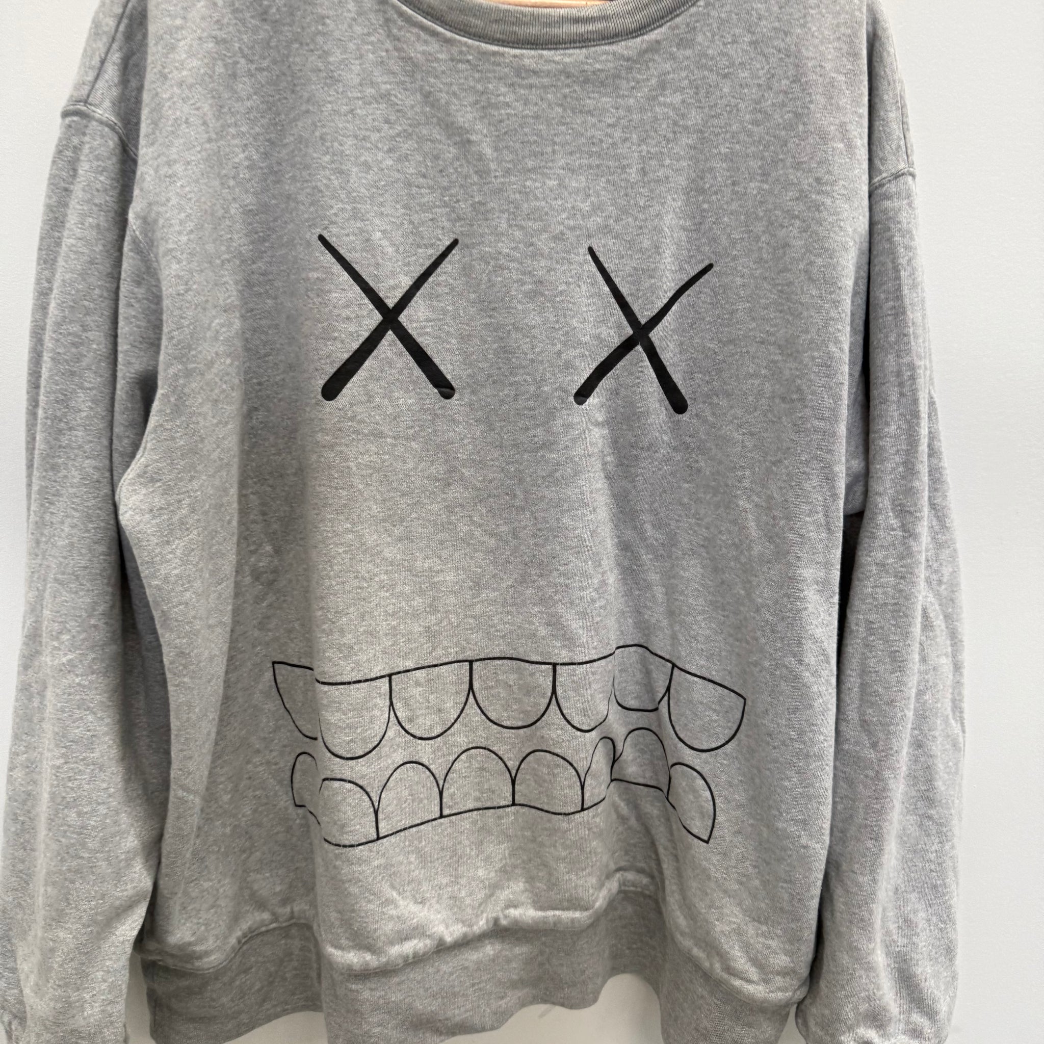 Bape × Kaws Reversible Crewneck Cloud Camo (Size XL)