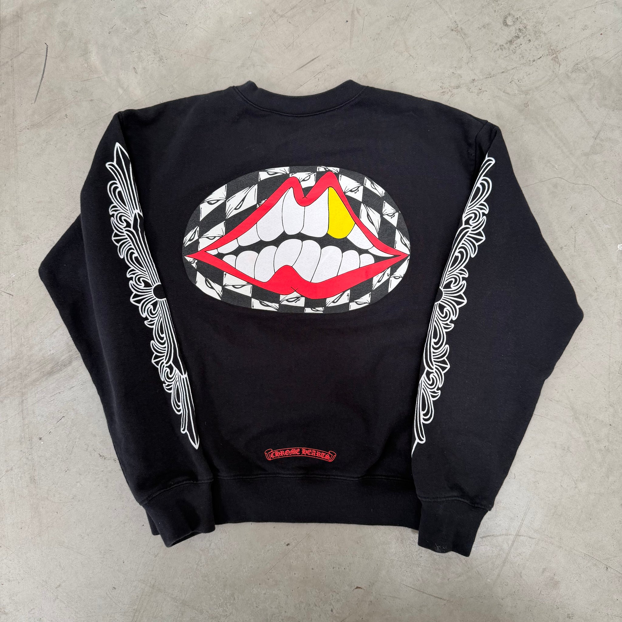 Chrome Hearts Matty Boy Floral Crewneck (Size S)