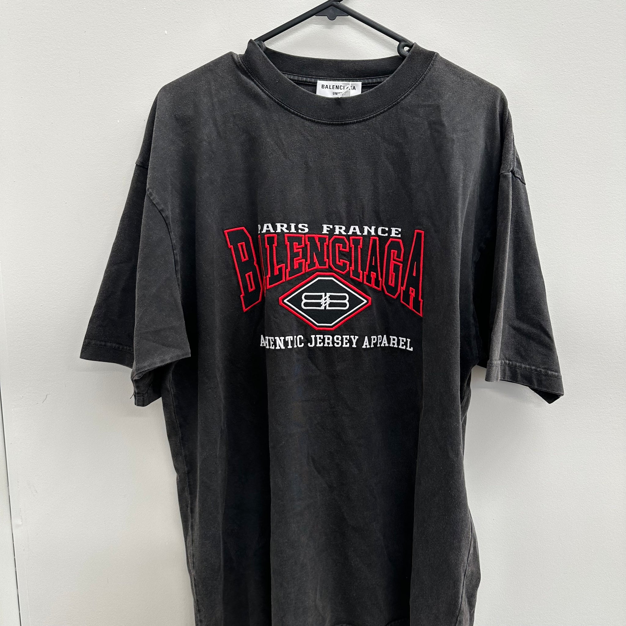 Balenciaga Patched Logo Oversized Tee (fits M-L)