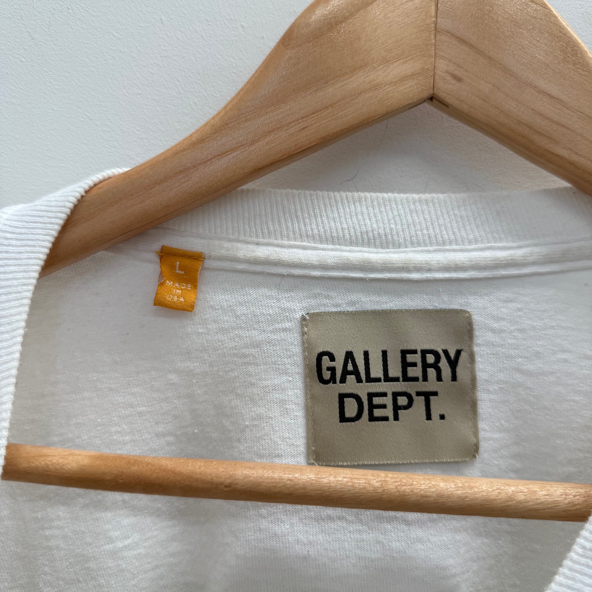 Gallery Dept I Miss My Friends L/S Tee White (Size L)