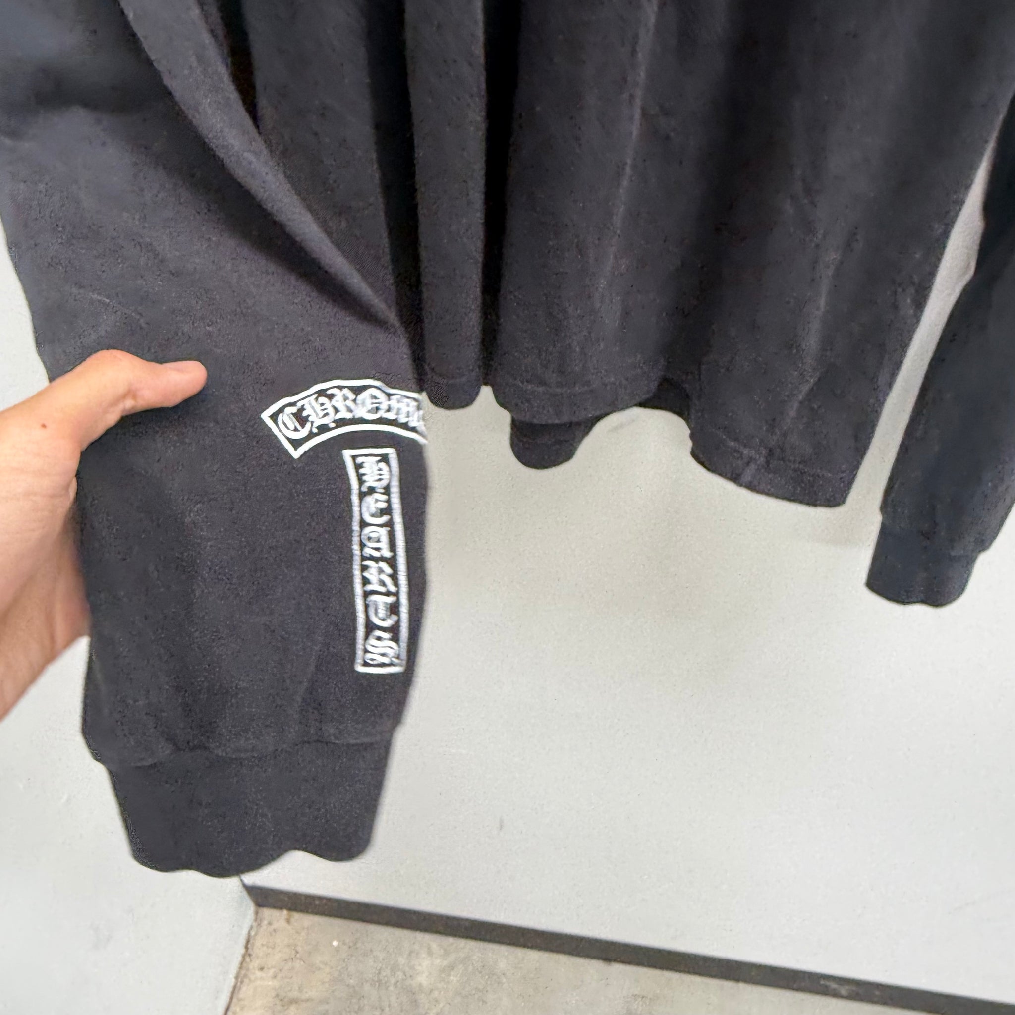 Chrome Hearts Black Logo Longsleeve (Size XL)