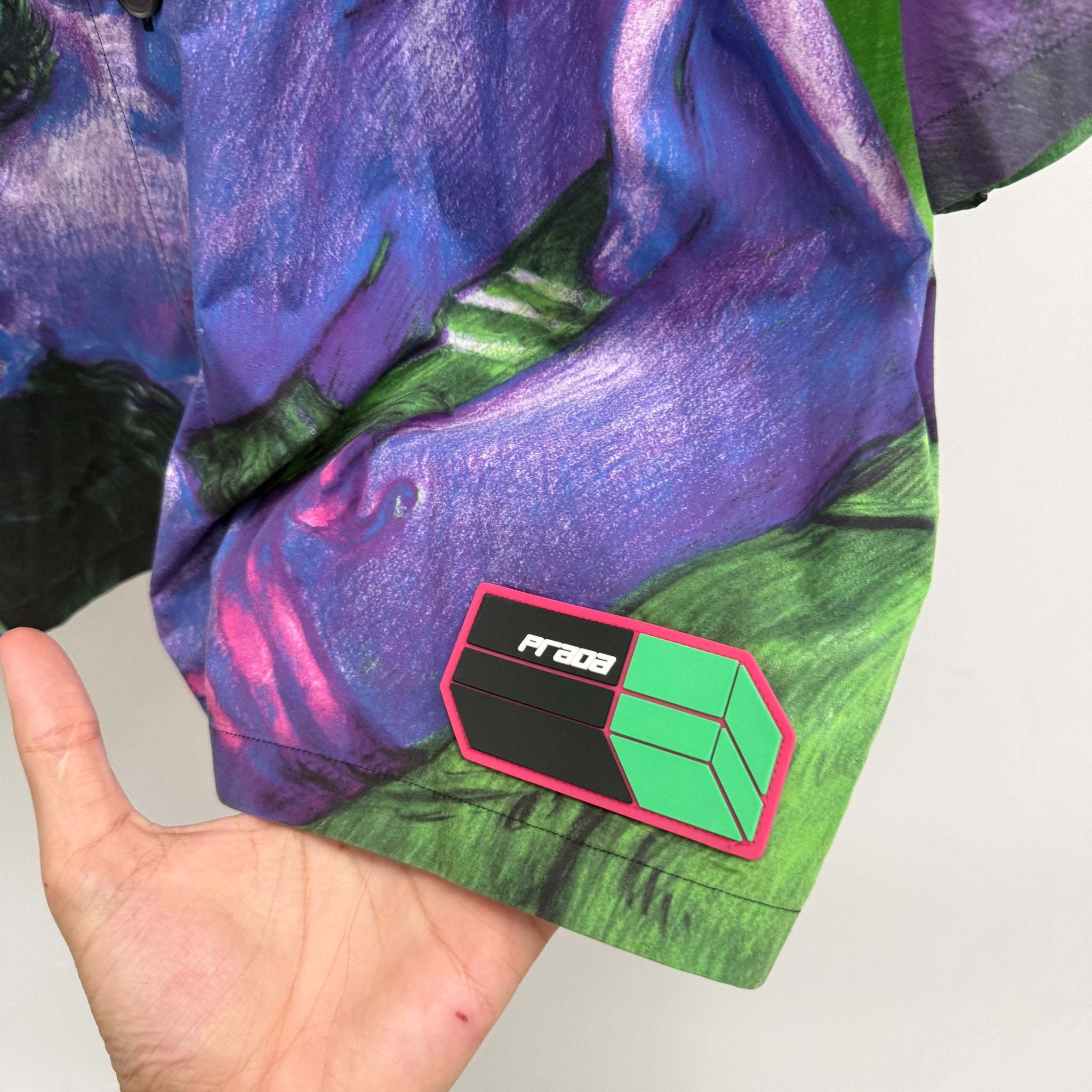 Prada Impossible Love Button Up Shirt (Size L)