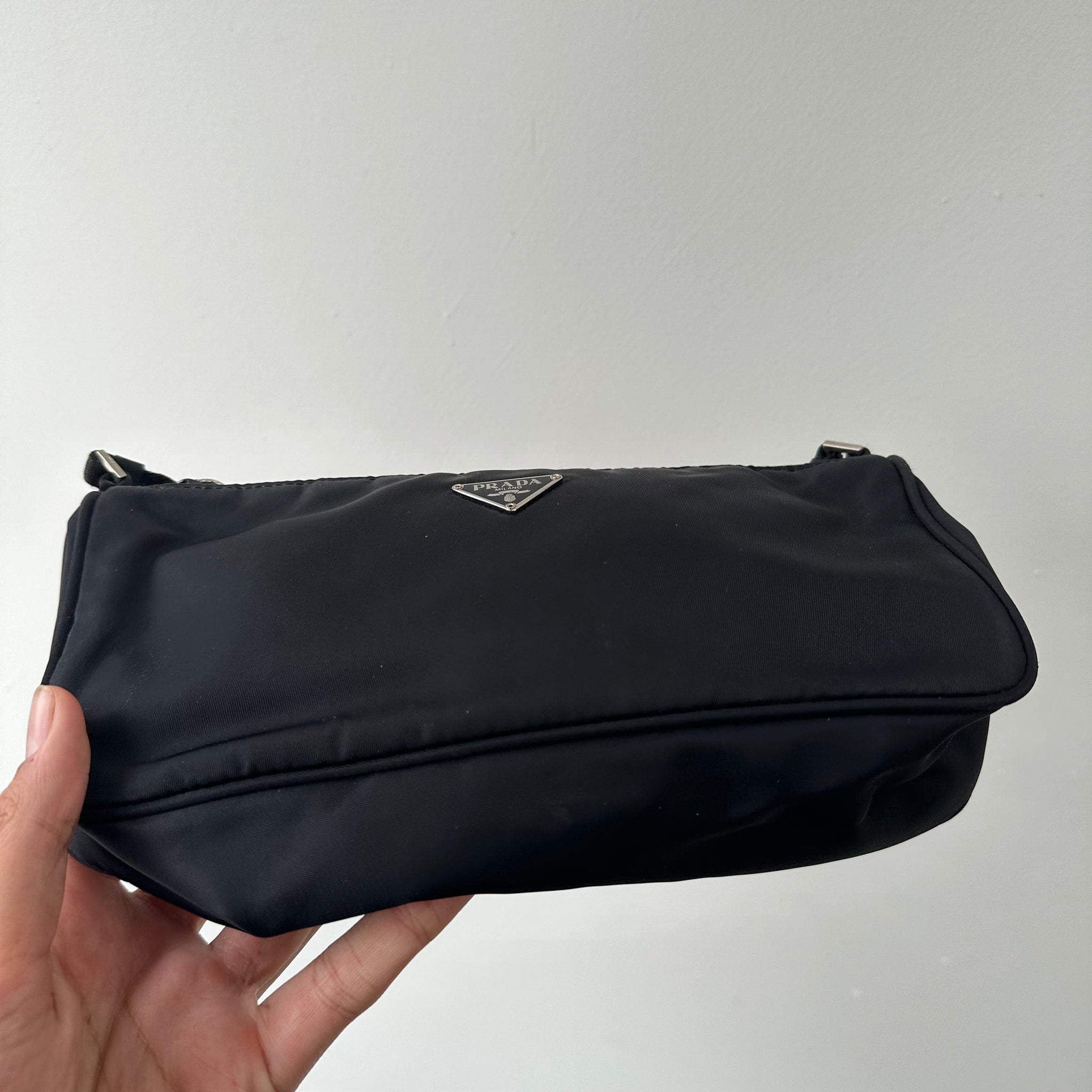 Prada Black Pochette Shoulder Bag