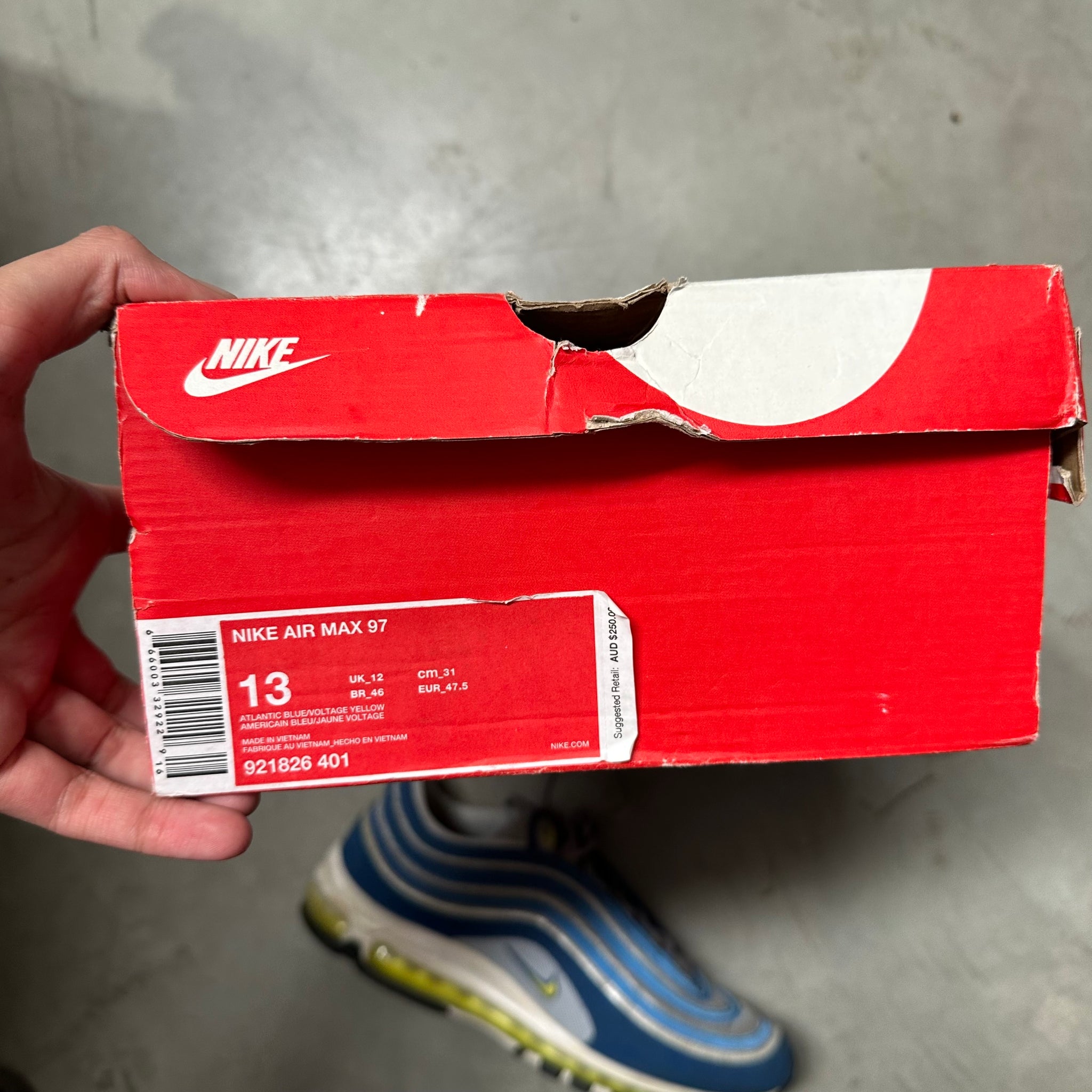 Nike Air Max 97 OG Royal Neon US13