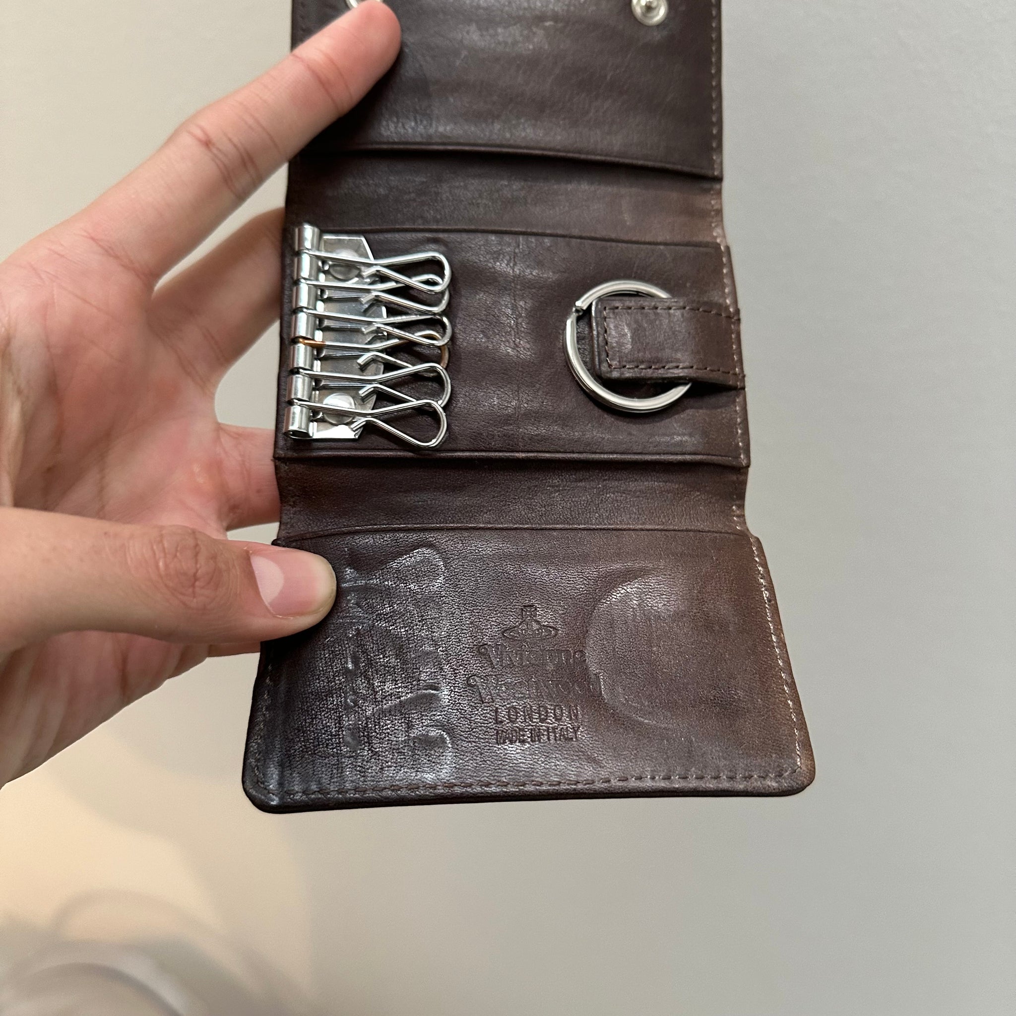 Vivienne Westwood Brown Cardholder / 6 Key Holder