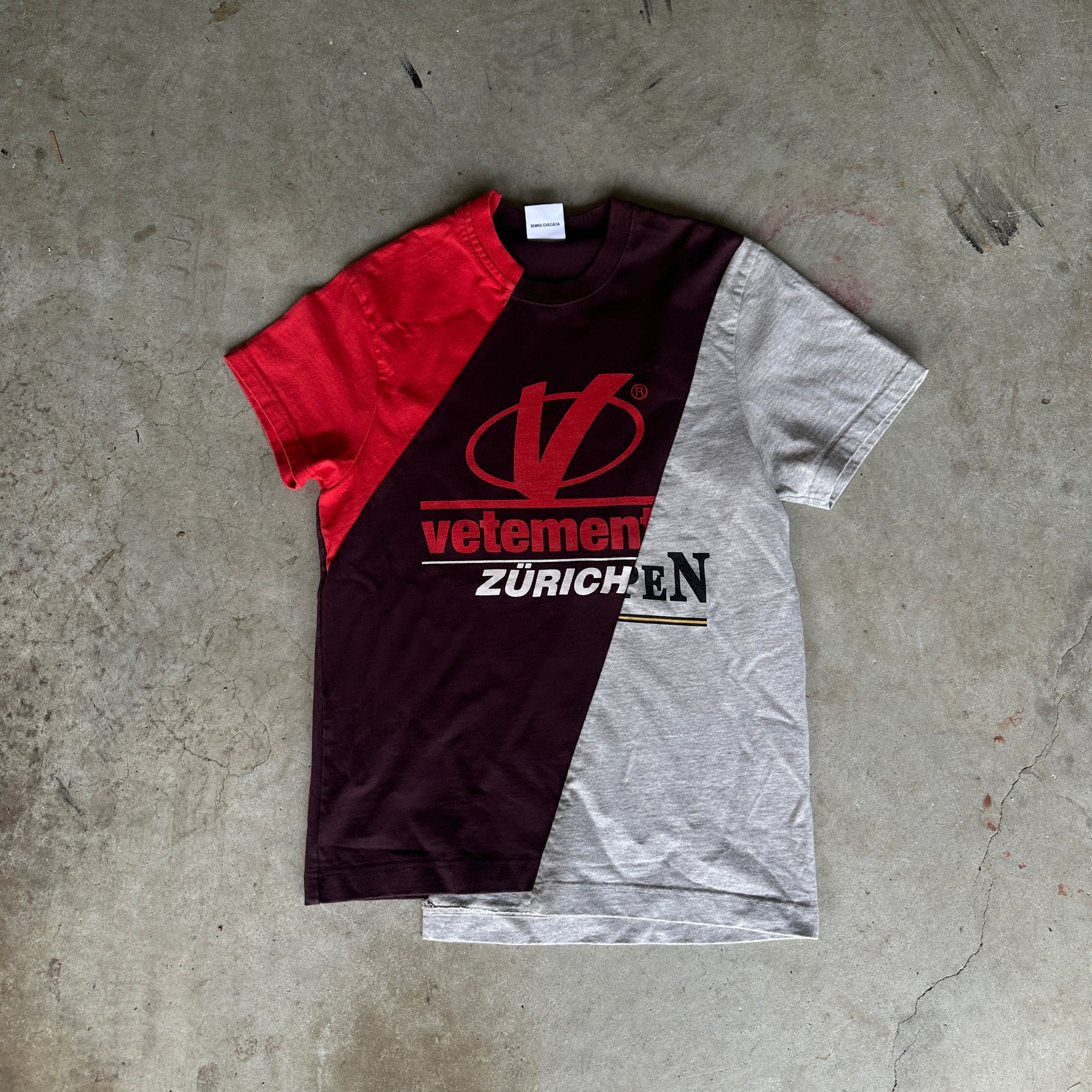 Vetements Zurich Cut Up T Shirt (Size S) – Curated by Charbel