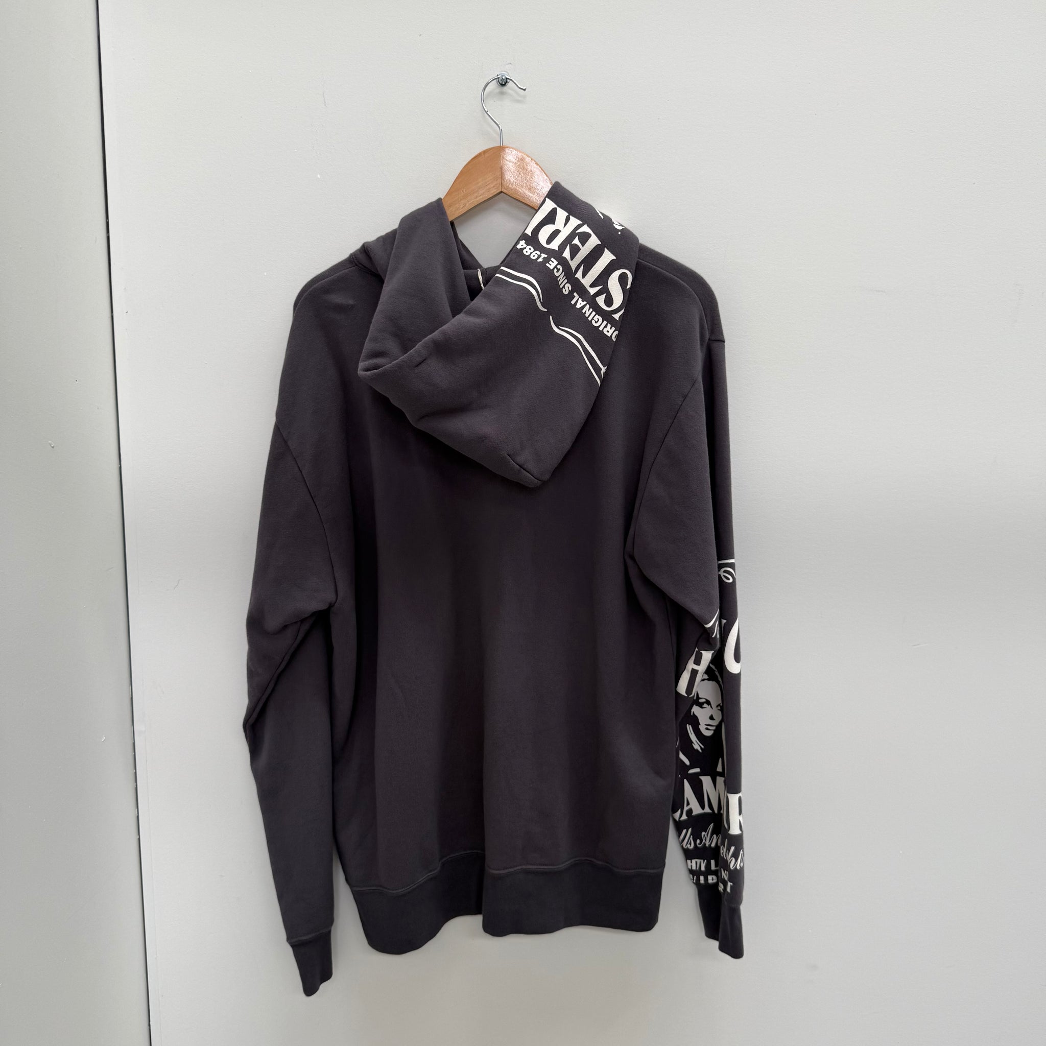 Hysteric Glamour Comic Ash Grey Hoodie (Size L)