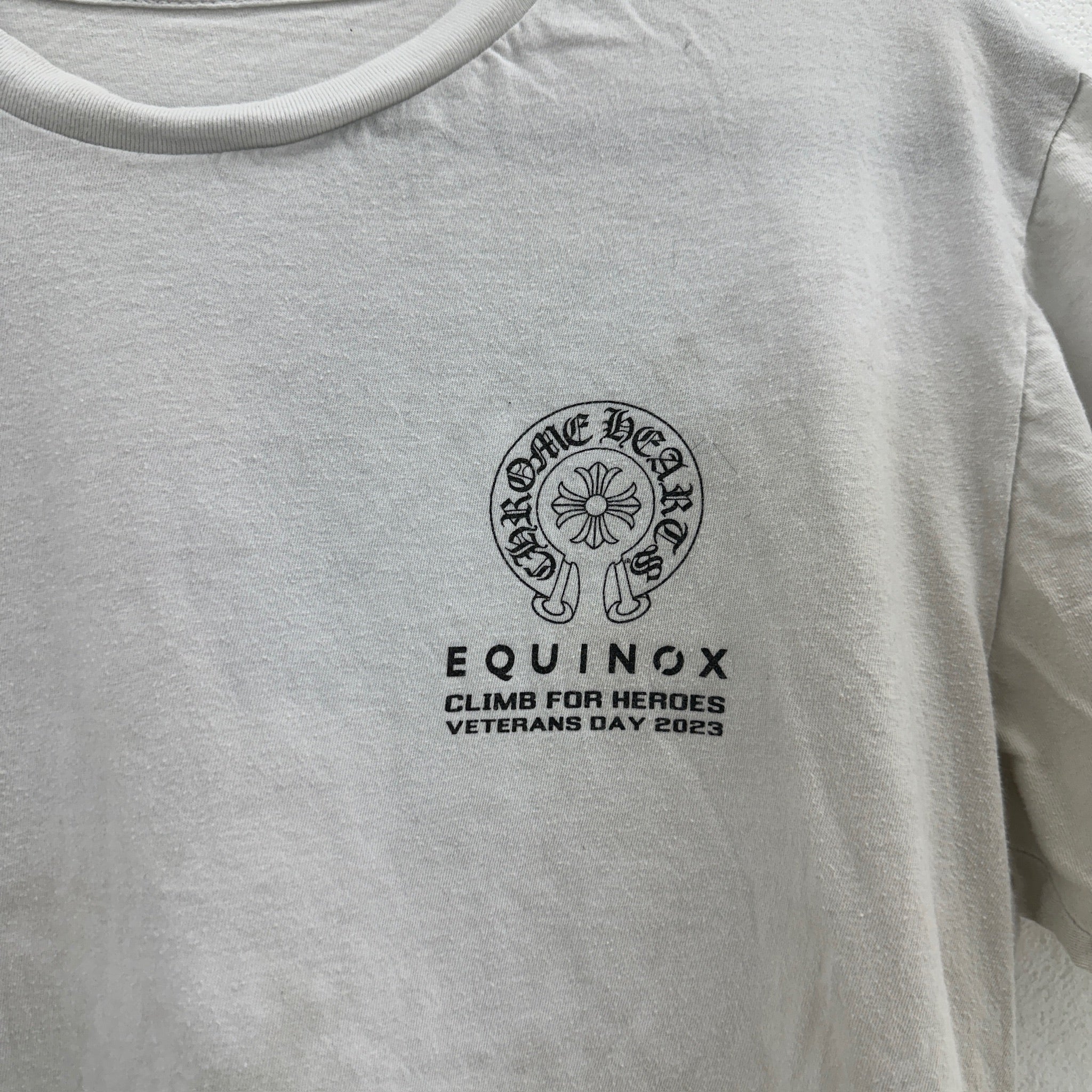 Chrome Hearts Equinox Tee White Size L