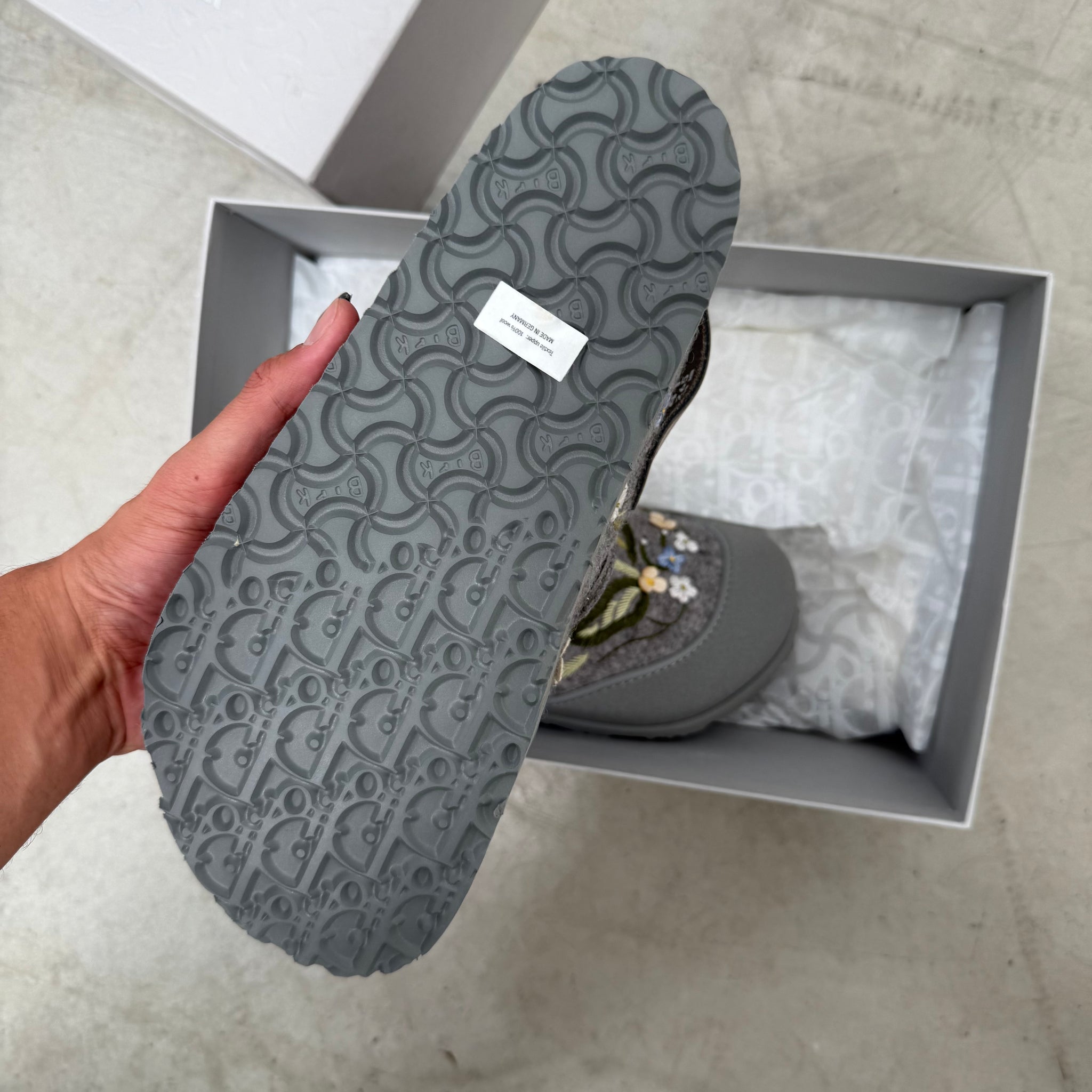 Dior by Birkenstock Mule with Flowers (Size 41)