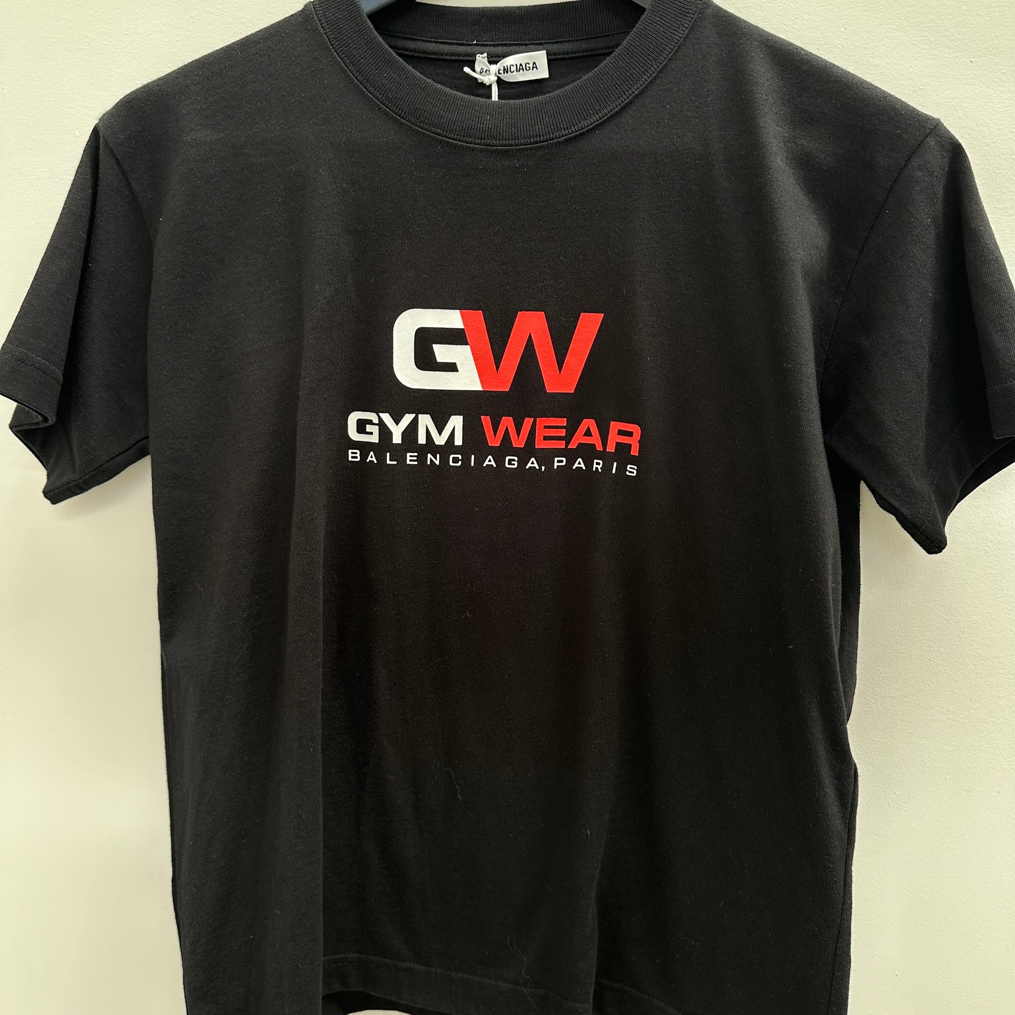 Balenciaga Gym Wear Small Fit T-Shirt