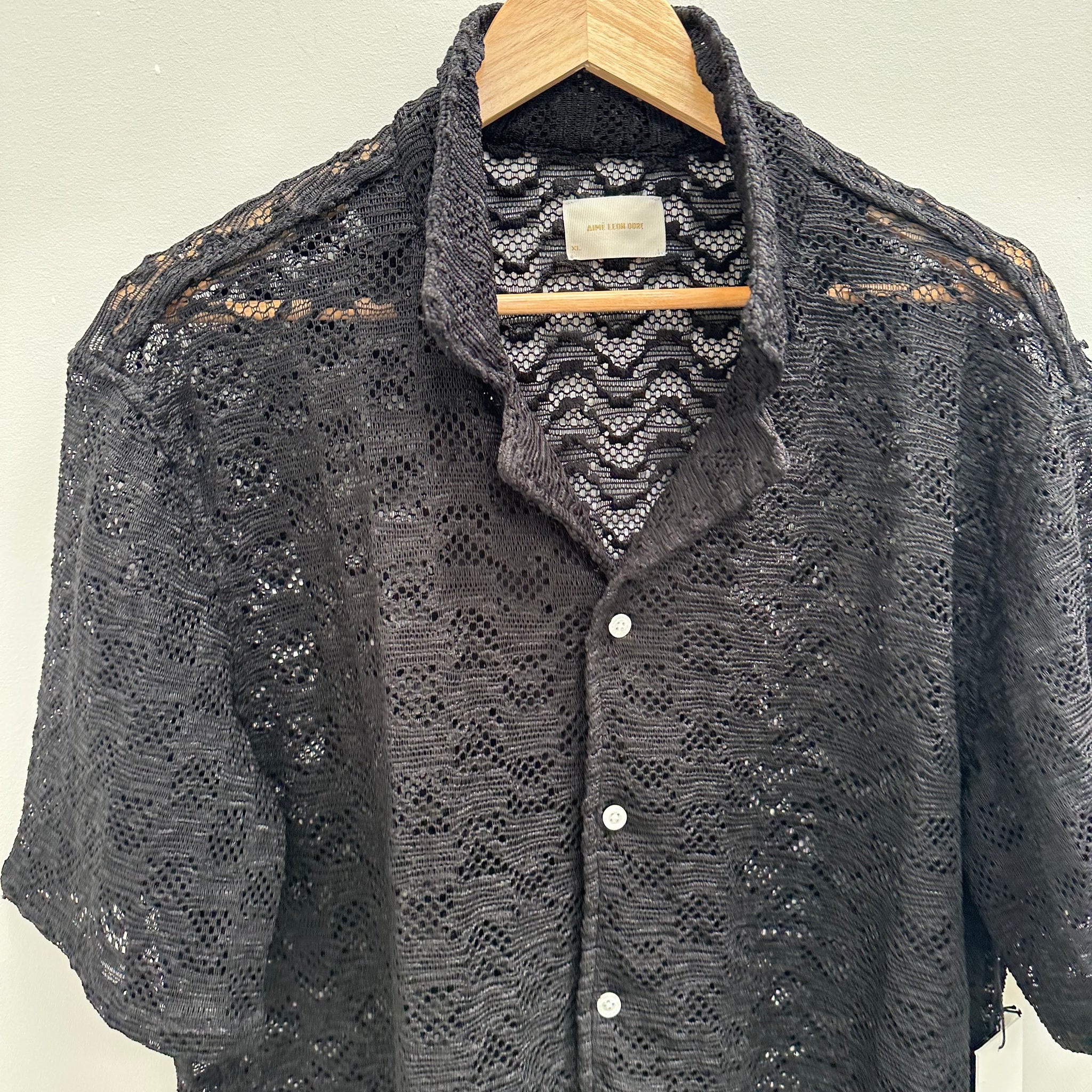 Aime Leon Dore Rico Shirt Black Size XL