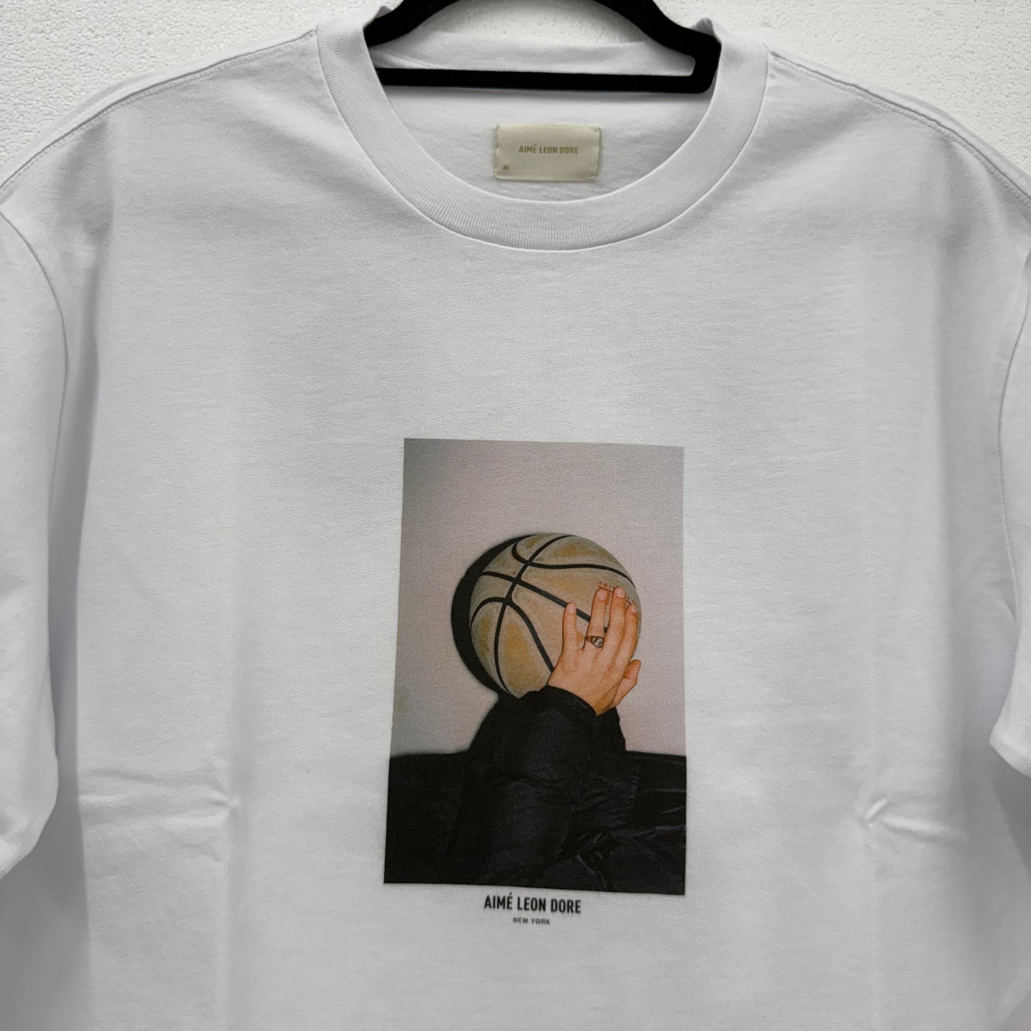 Aime Leon Dore Basketball Tee White Size M