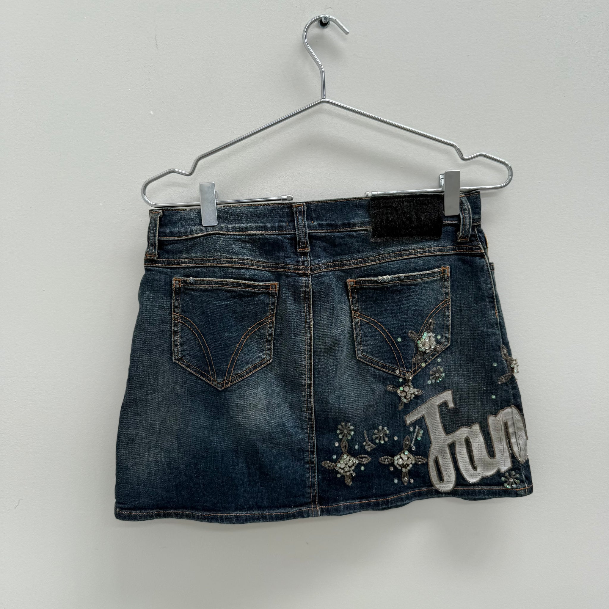 Vintage Dolce and Gabanna Denim Skirt (Size 24)