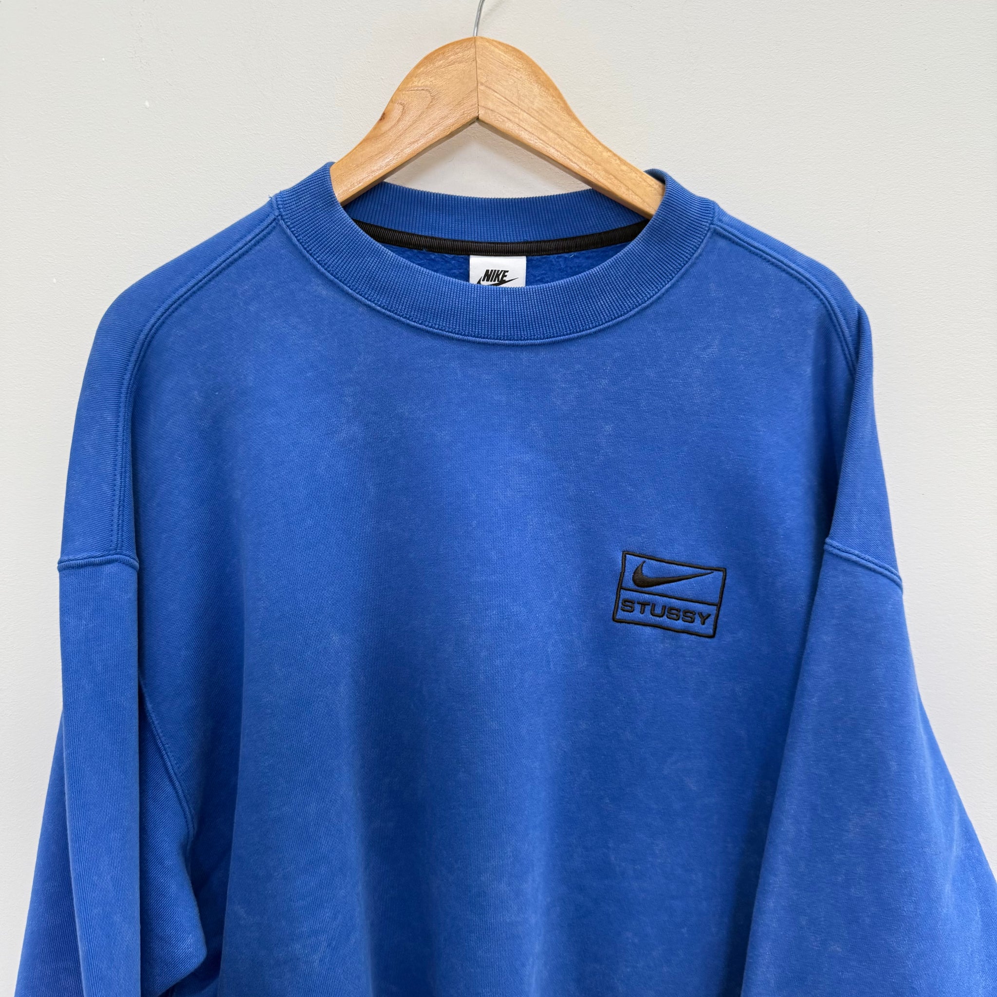 Nike Stussy Crewneck Blue (Size L)