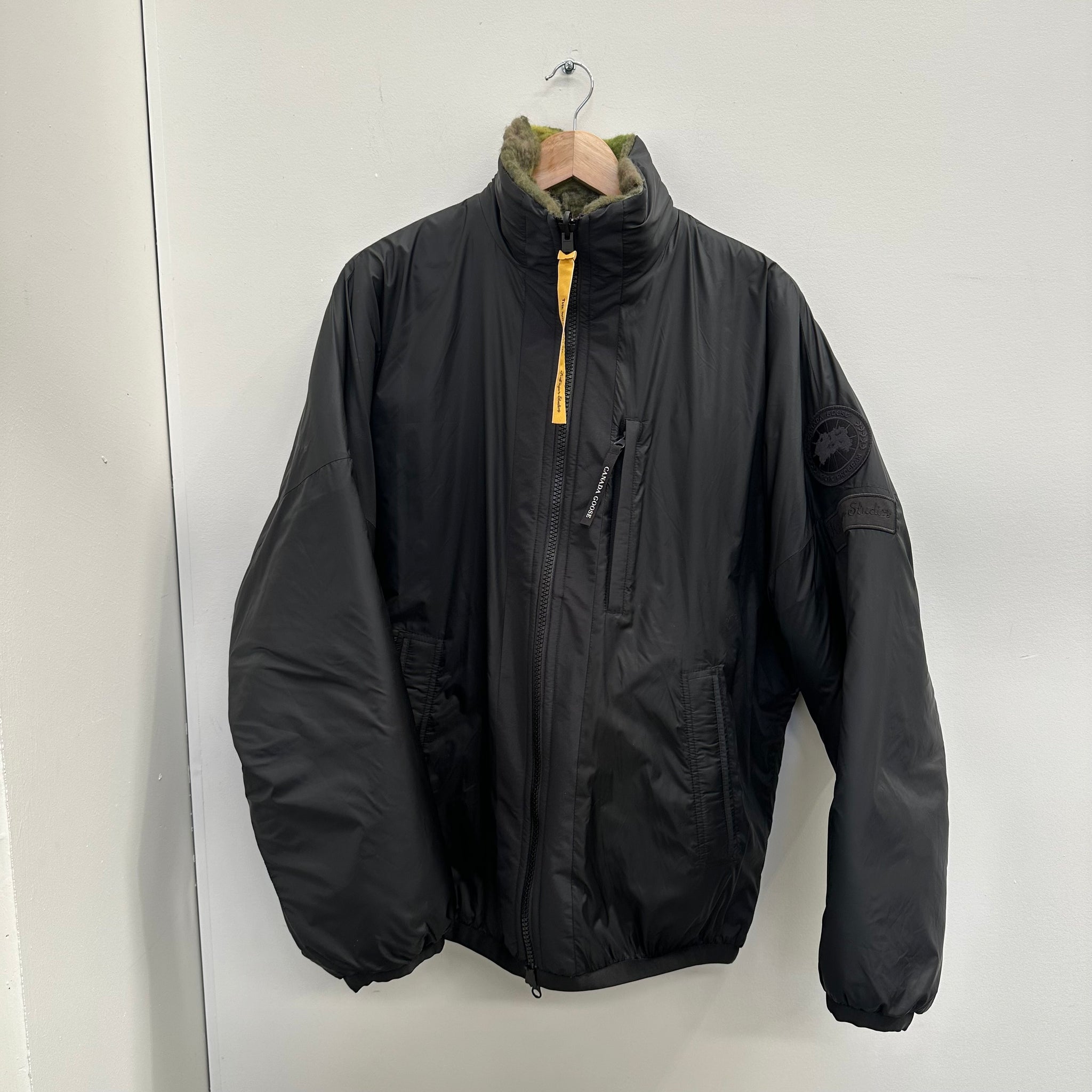 Canada Goose Kid Super Reversible Preferable Green Jacket (fits M-L)