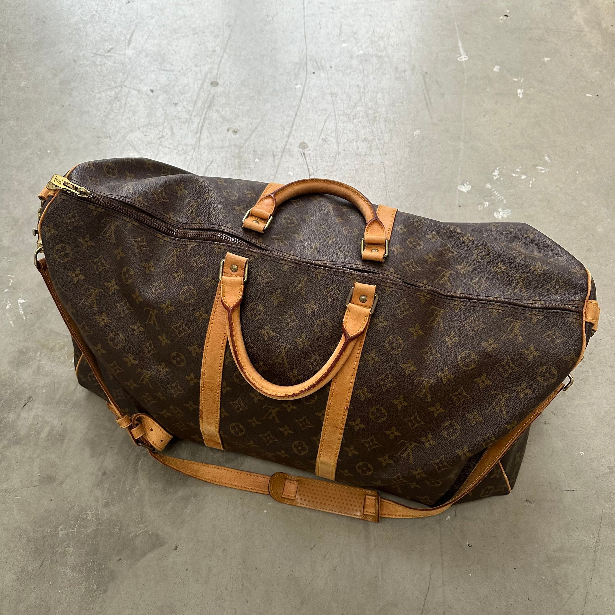 Louis Vuitton Monogram Keepall Bandouliere 60 with Shoulder Strap
