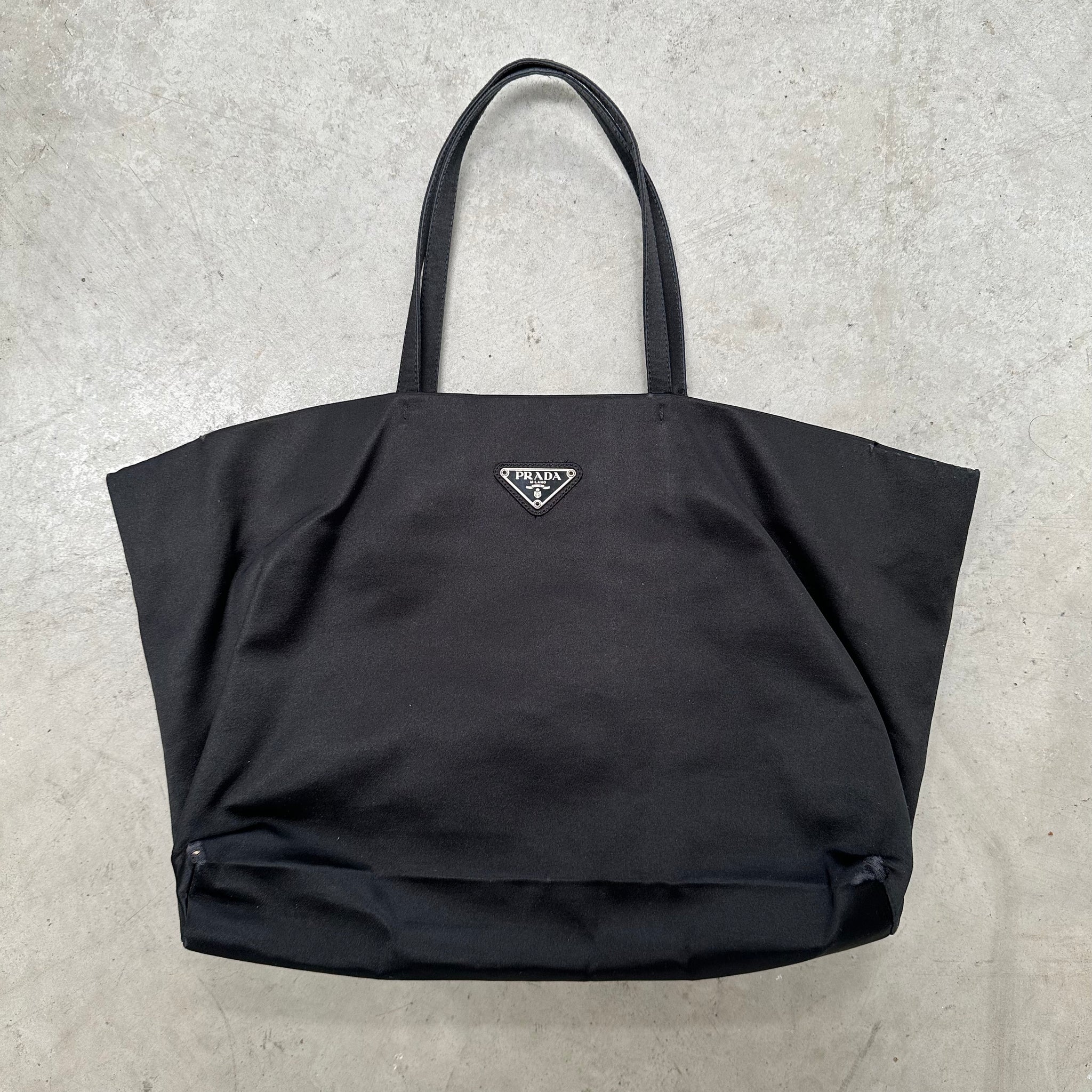 Prada Tote Bag Velour Material