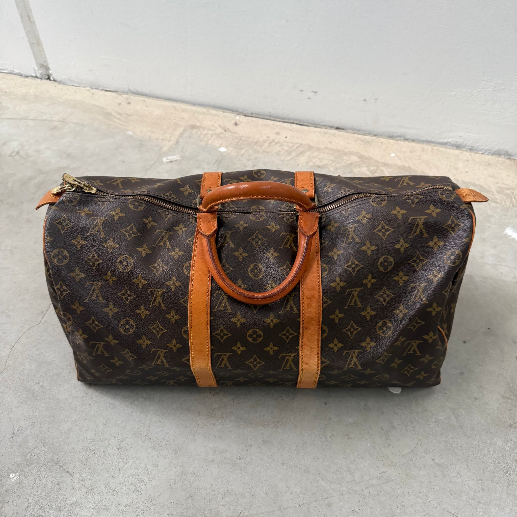 Louis Vuitton Monogram Keepall 50 Duffle Bag