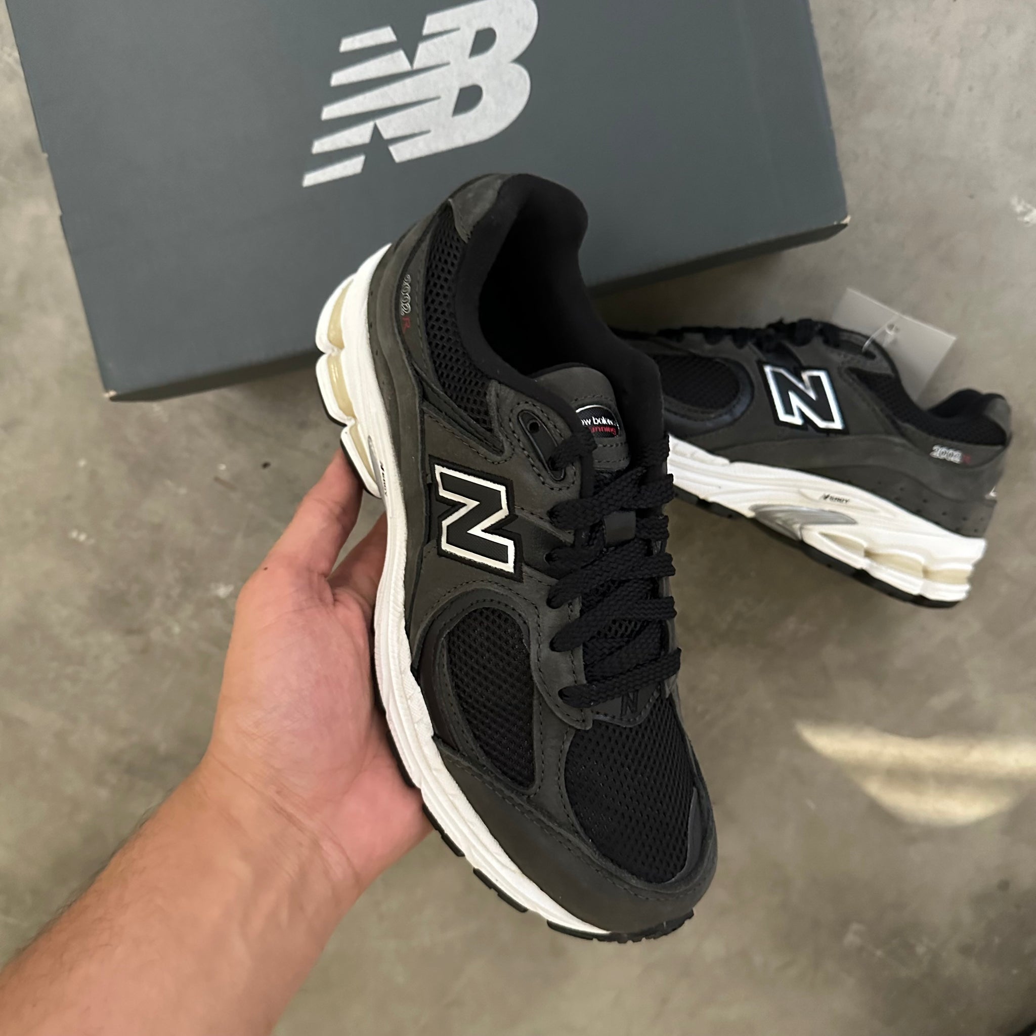 New Balance 2002 Dark Grey (US4.5 MENS /6 WOMENS)