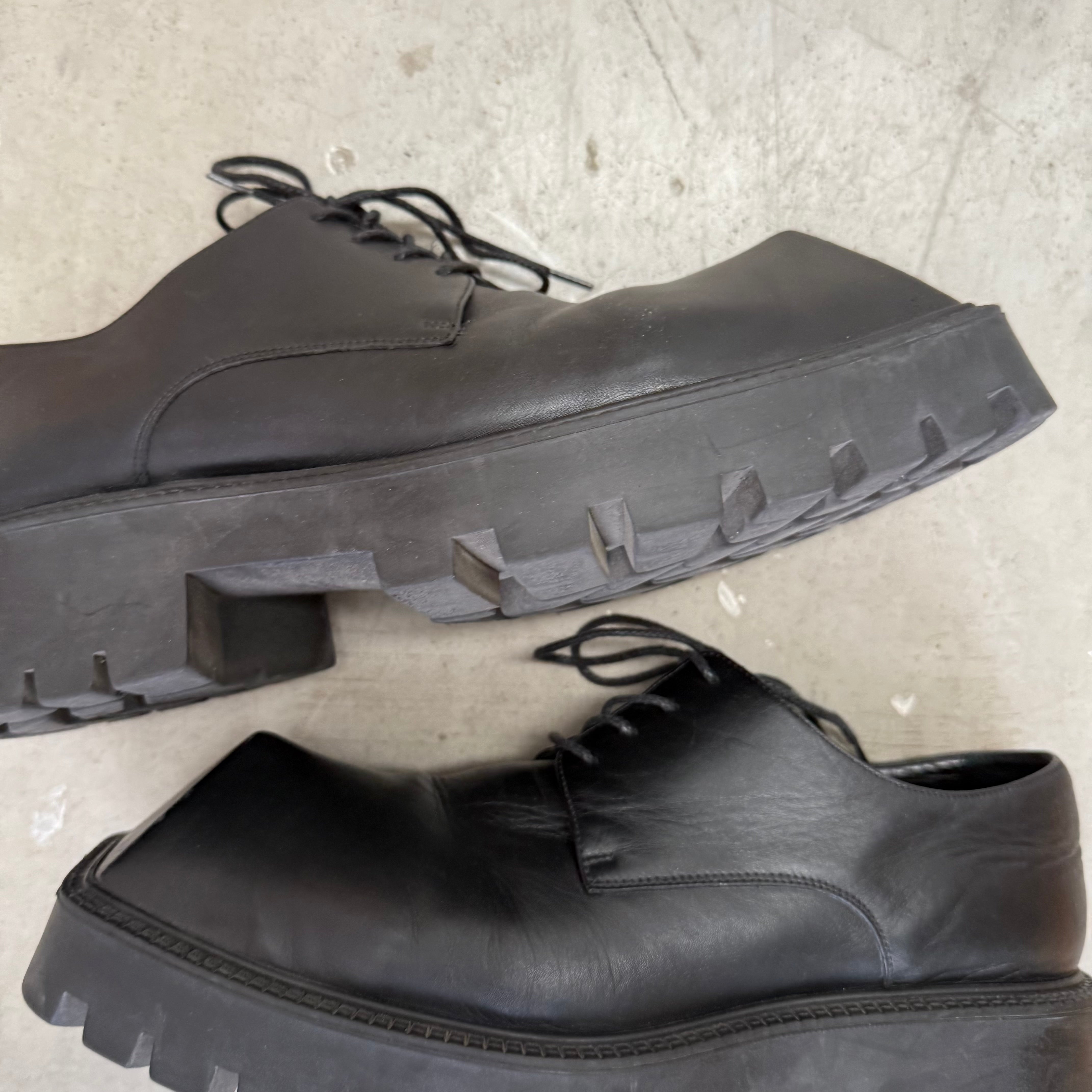 Balenciaga Rhino Derby Black (Size 43/ US10) – Curated by Charbel