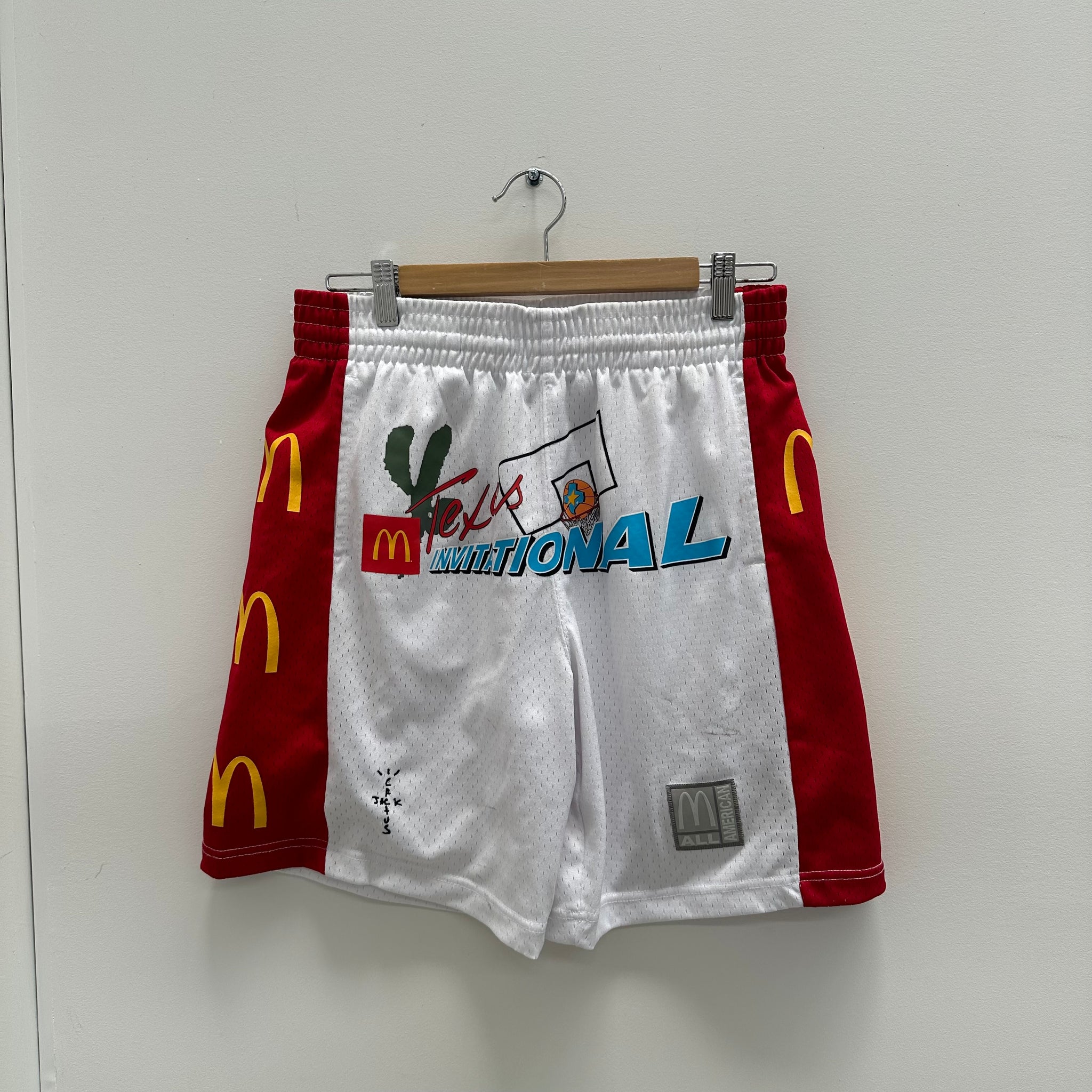 Travis Scott x McDonald's Cactus Jack All American Shorts (Size S)
