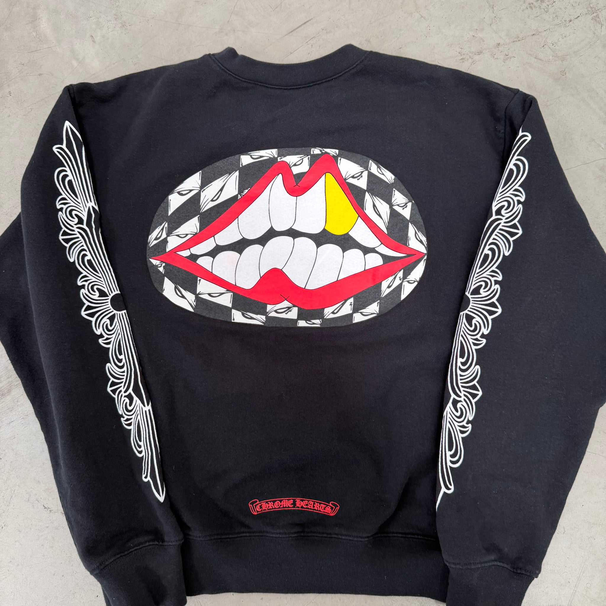 Chrome Hearts Matty Boy Floral Crewneck (Size S)