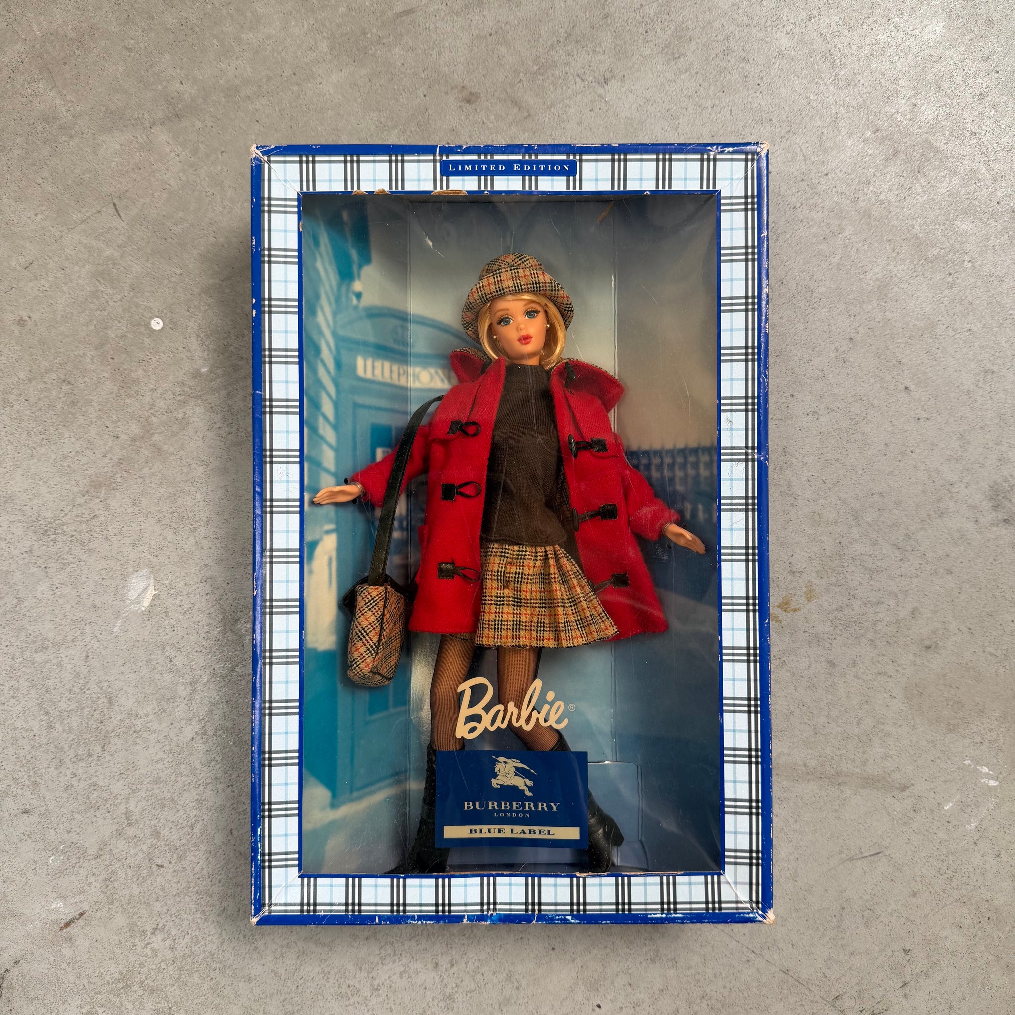 Barbie Burberry Limited Edition Blue Label Figure