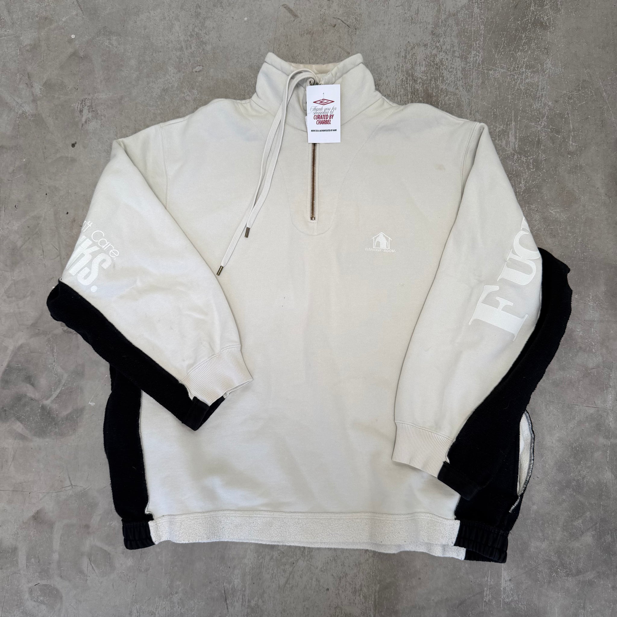 Vetements SS19 Elephant in the Room Quarter Zip (fits L-XL