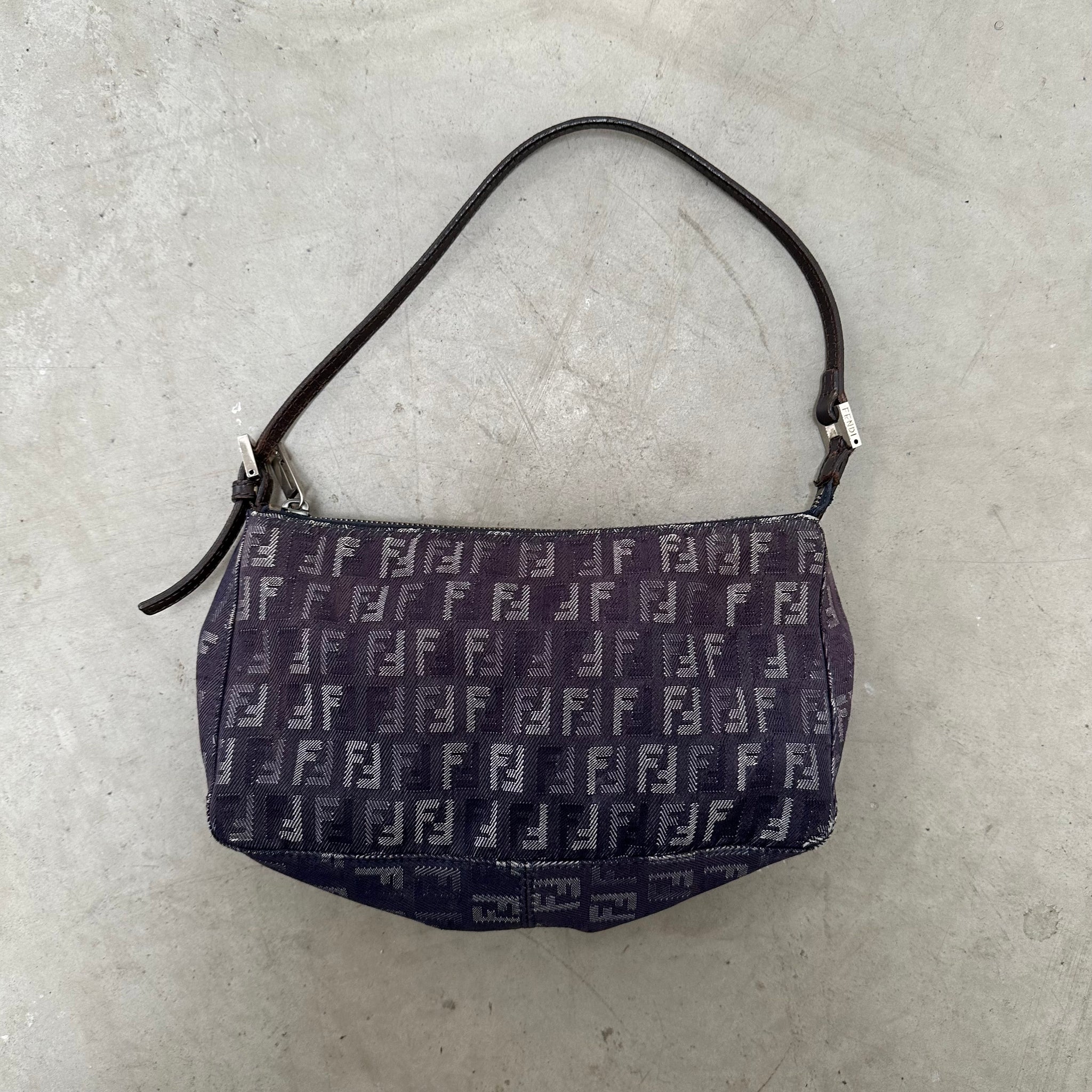 Fendi Pochette Vintage Denim Bag