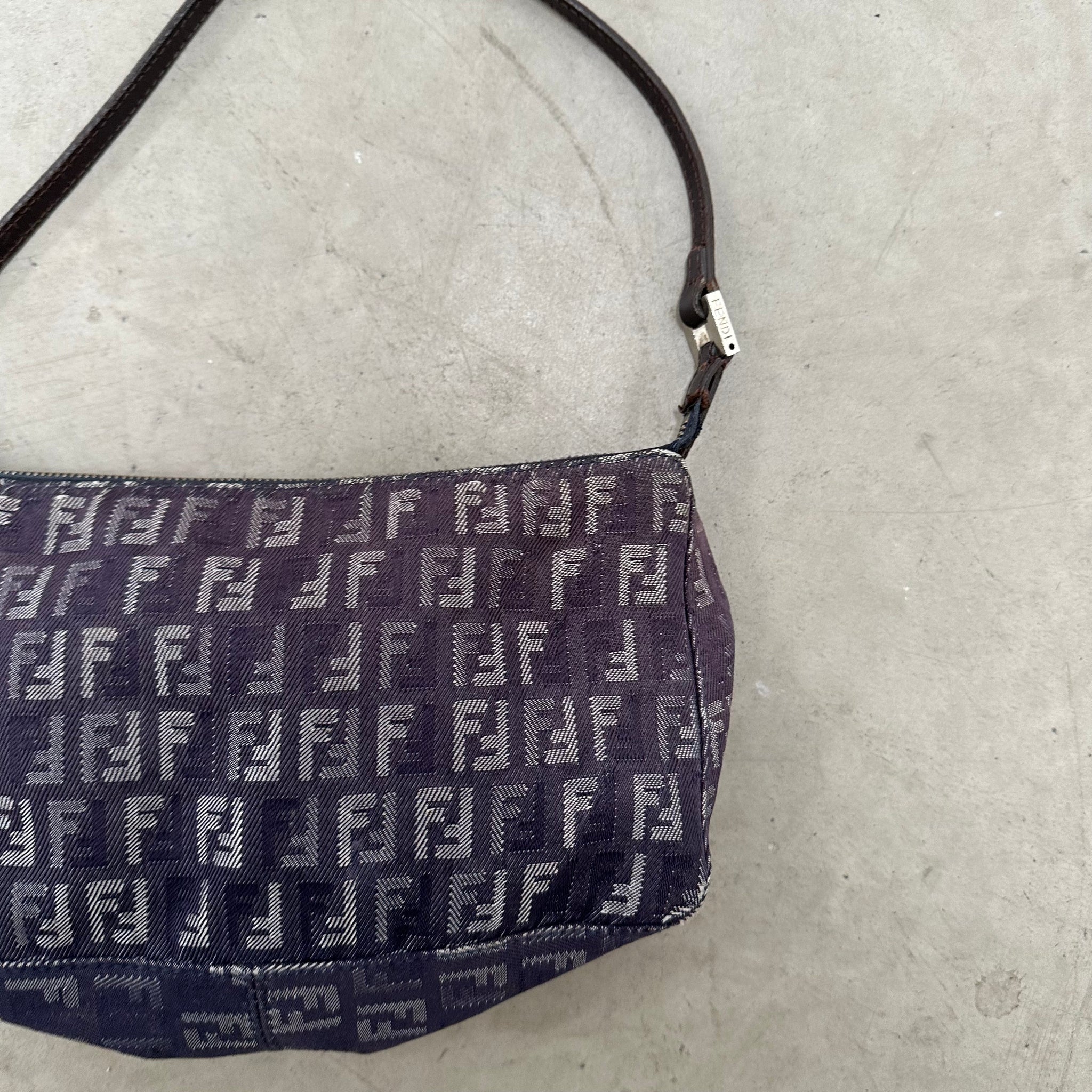 Fendi Pochette Vintage Denim Bag