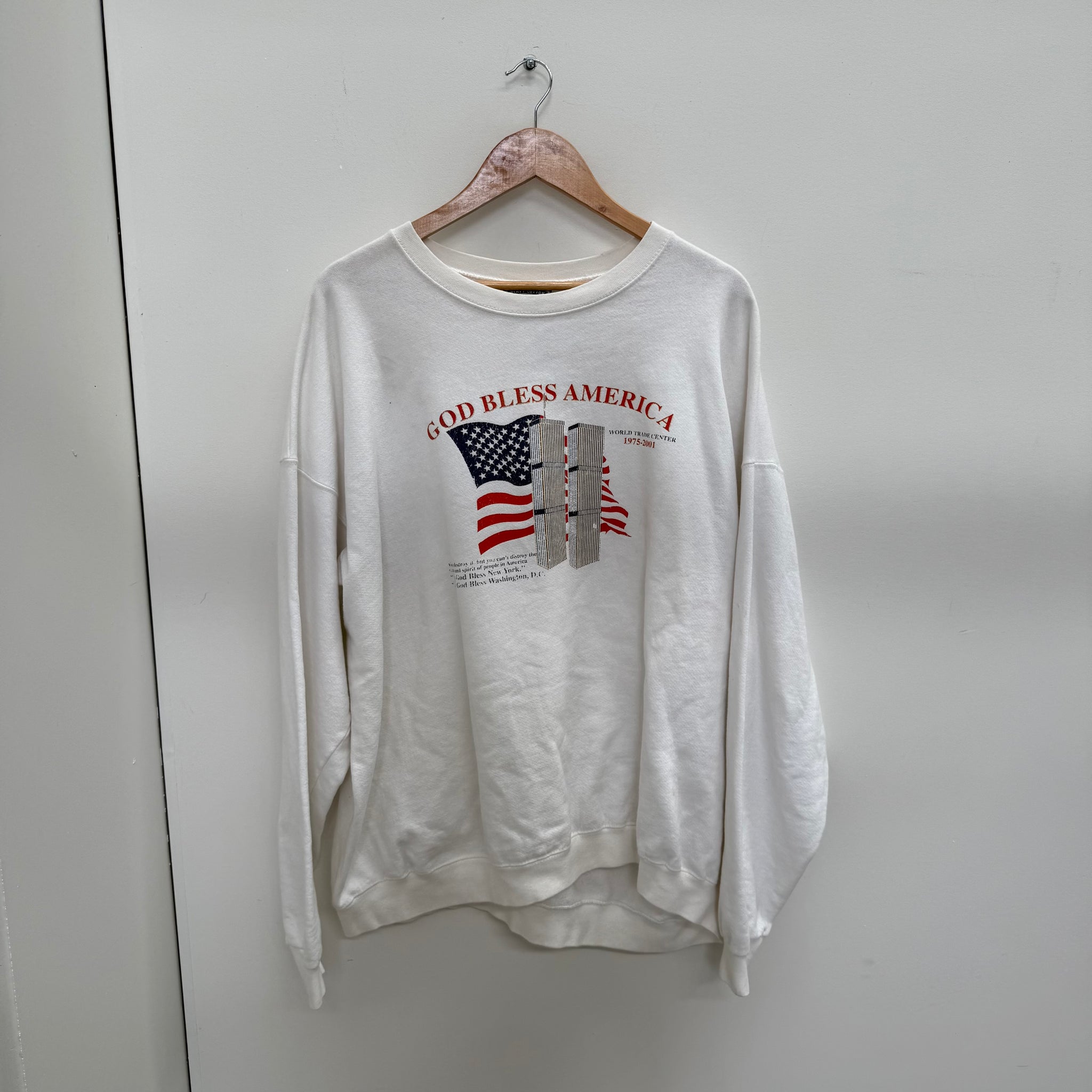 Vintage 9/11 World Trade Centre Crewneck (fits M-L)