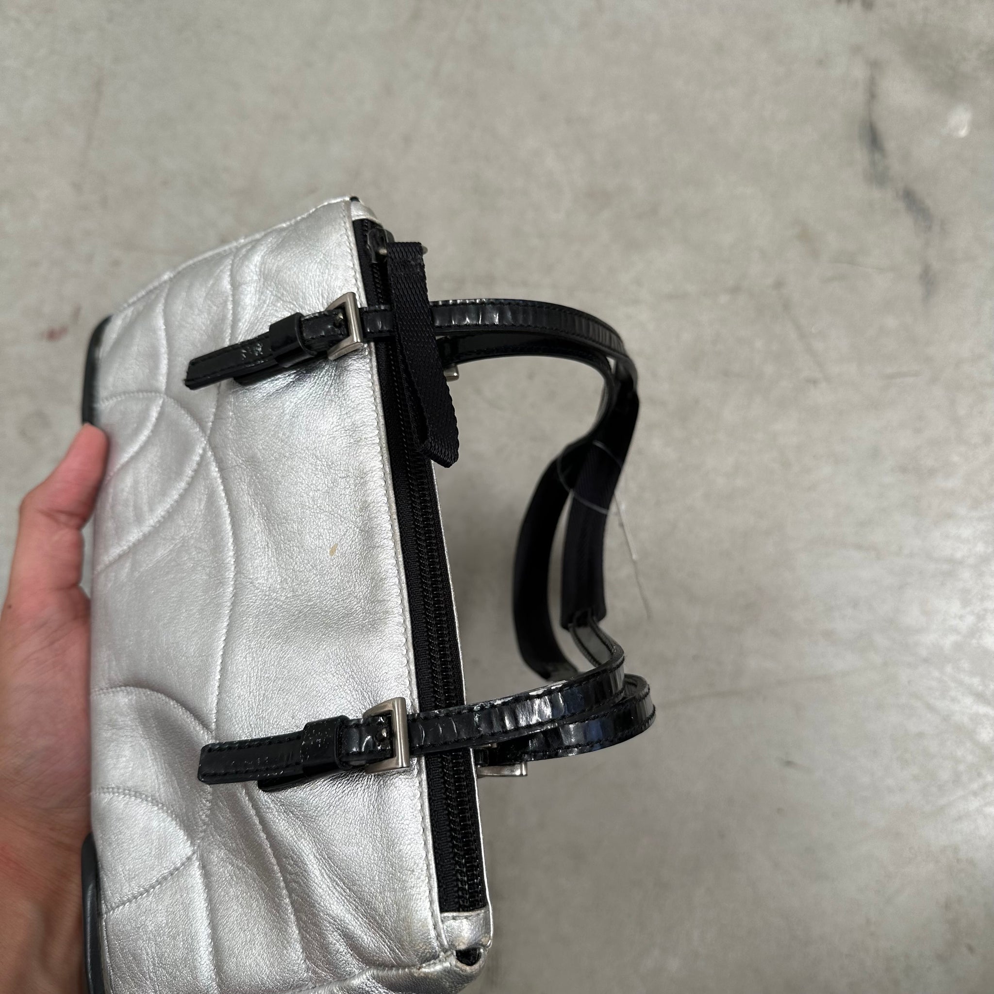 Prada Vintage Nappa Metal Pochette