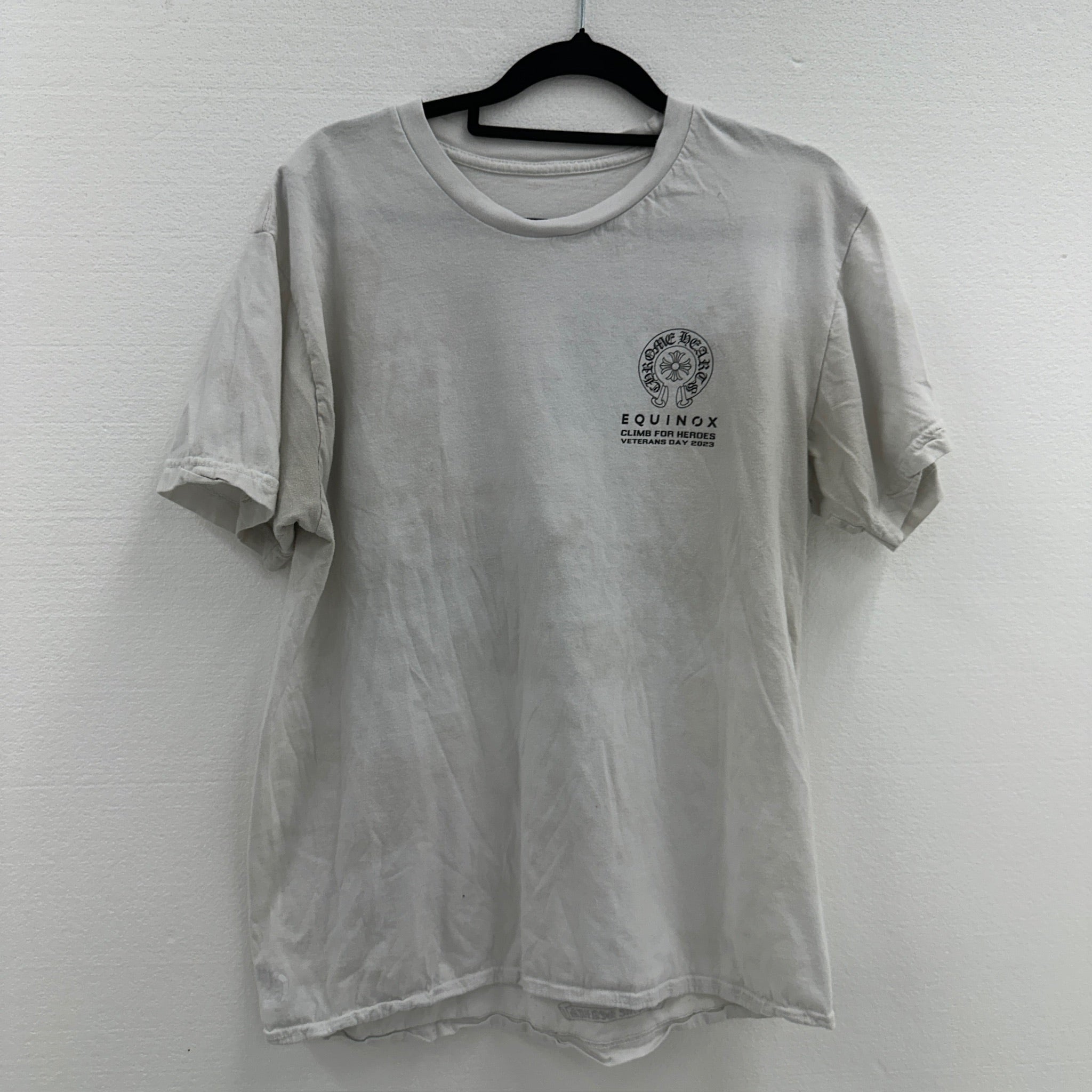 Chrome Hearts Equinox Tee White Size L