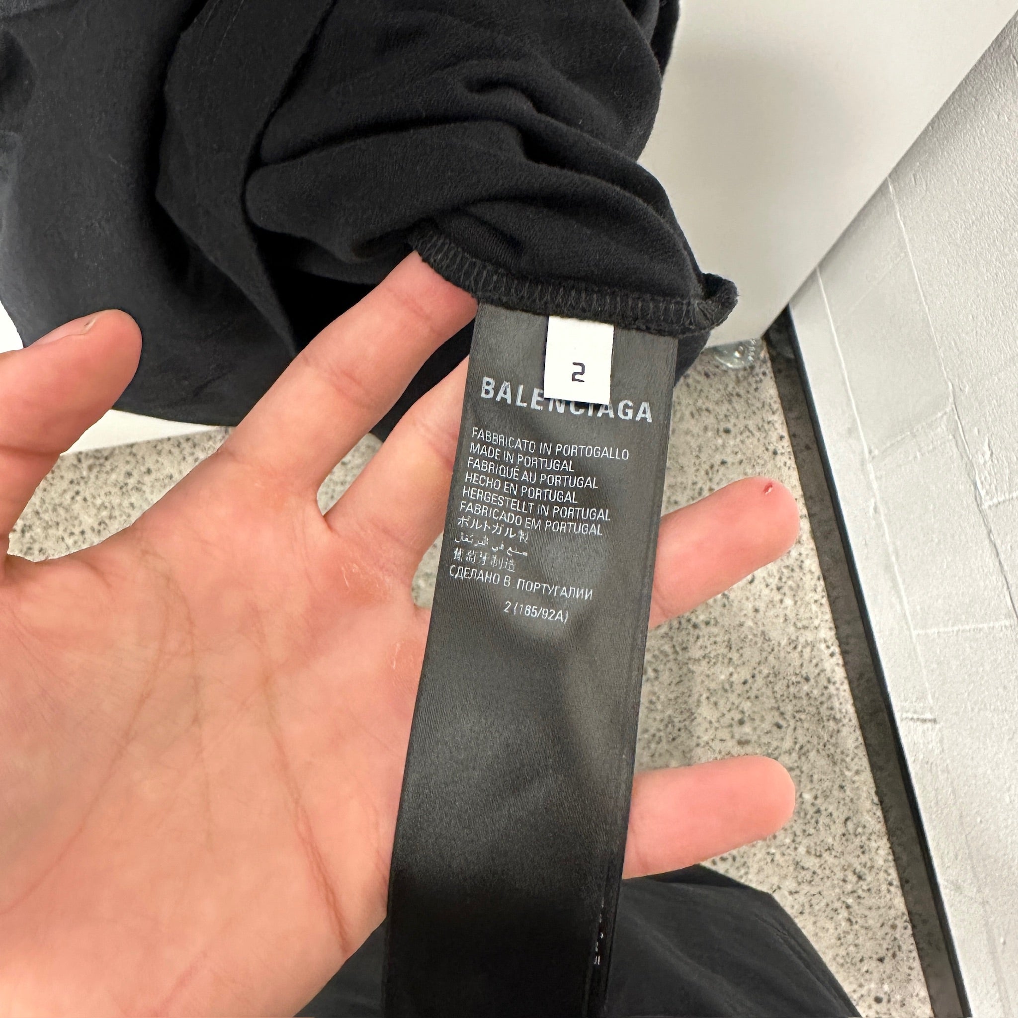 Balenciaga x Adidas Stripe Shirt (Size 2)