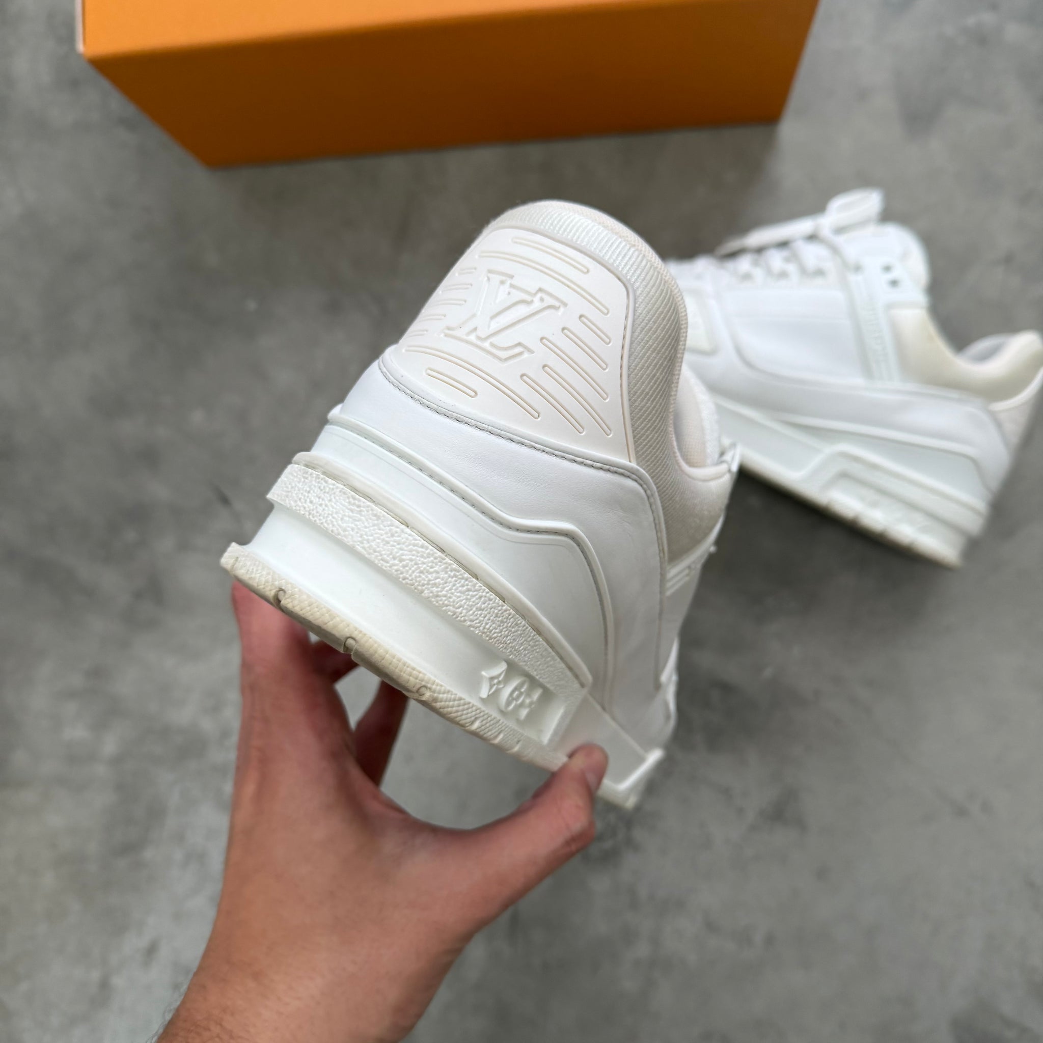 Louis Vuitton LV Trainer Sneakers White (fits US11-11.5)