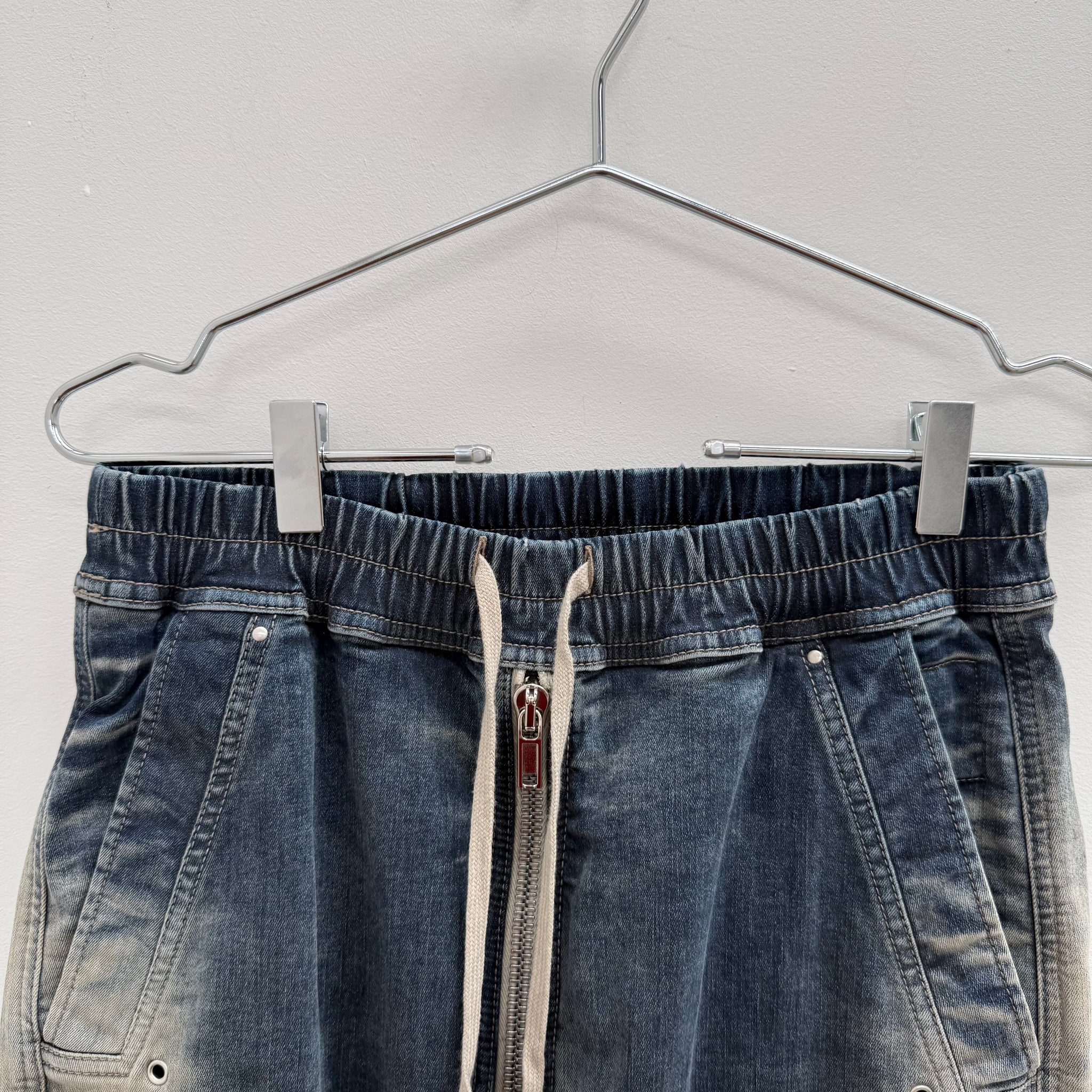 Rick Owens DRKSHDW Geth Belas Wide Denim Pant (Size S)