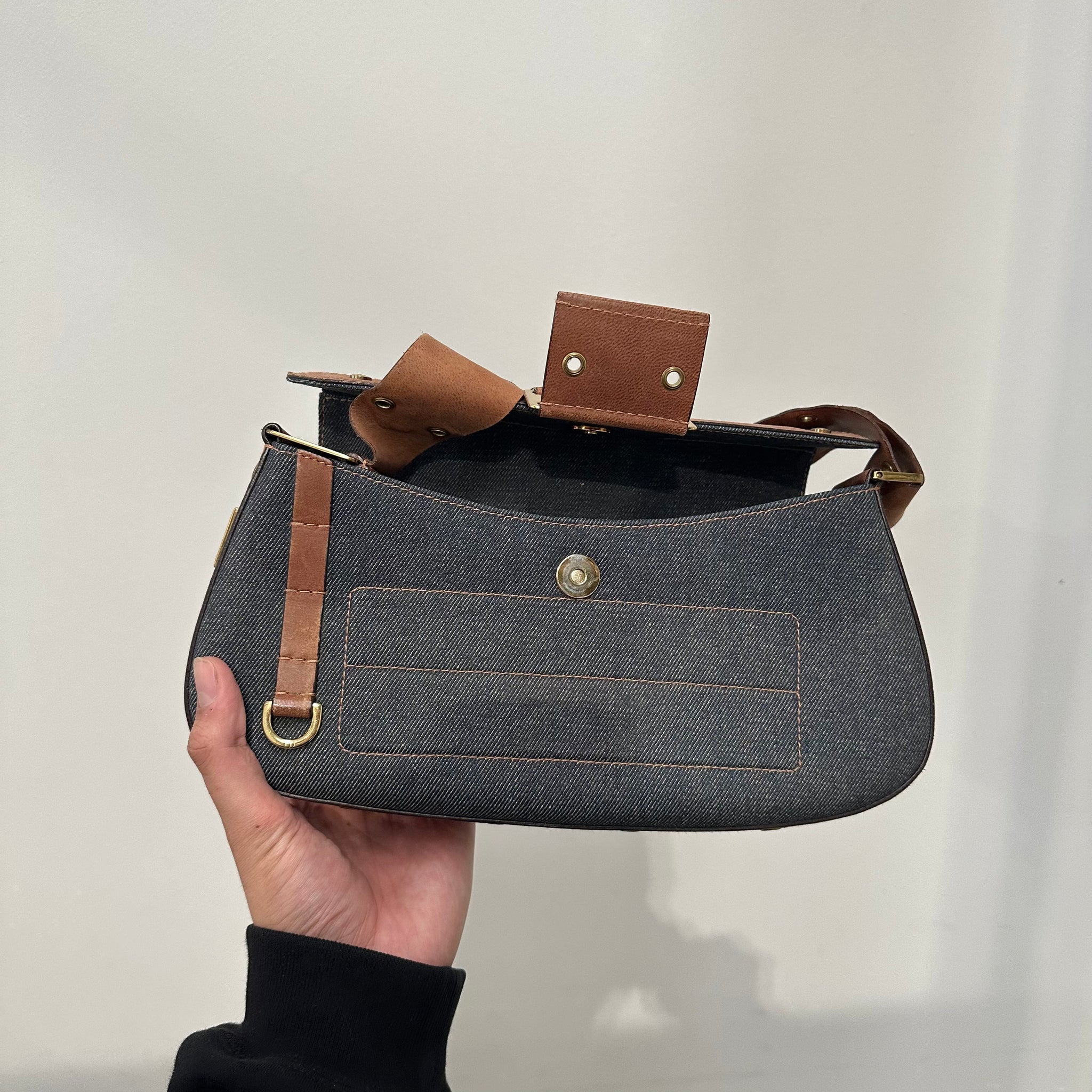 Christian Dior Denim Street Chic Columbus Bag