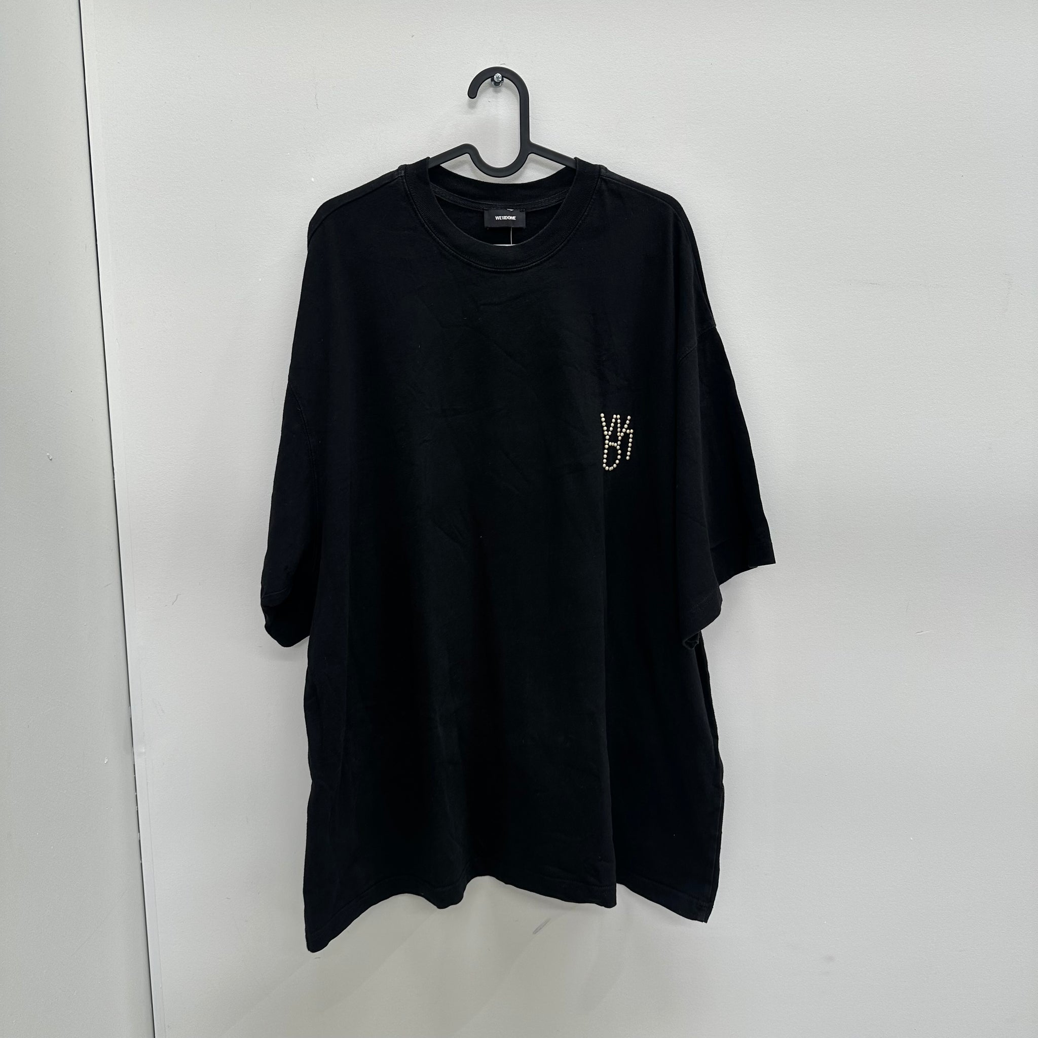 We11done Beaded Logo Tshirt (Size M)