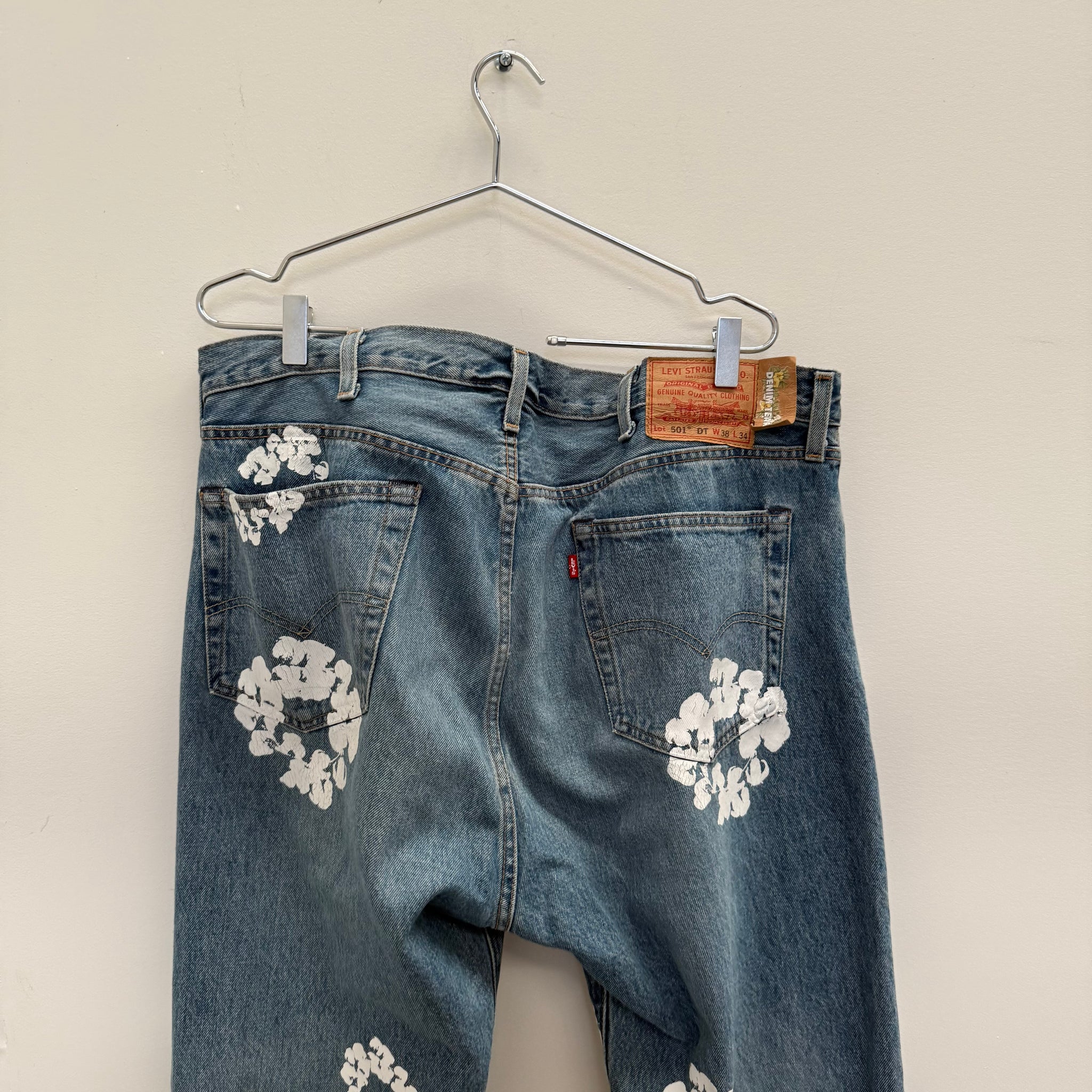 Denim Tears Cotton Wreath Jeans Light Blue (Size W38 x L34)