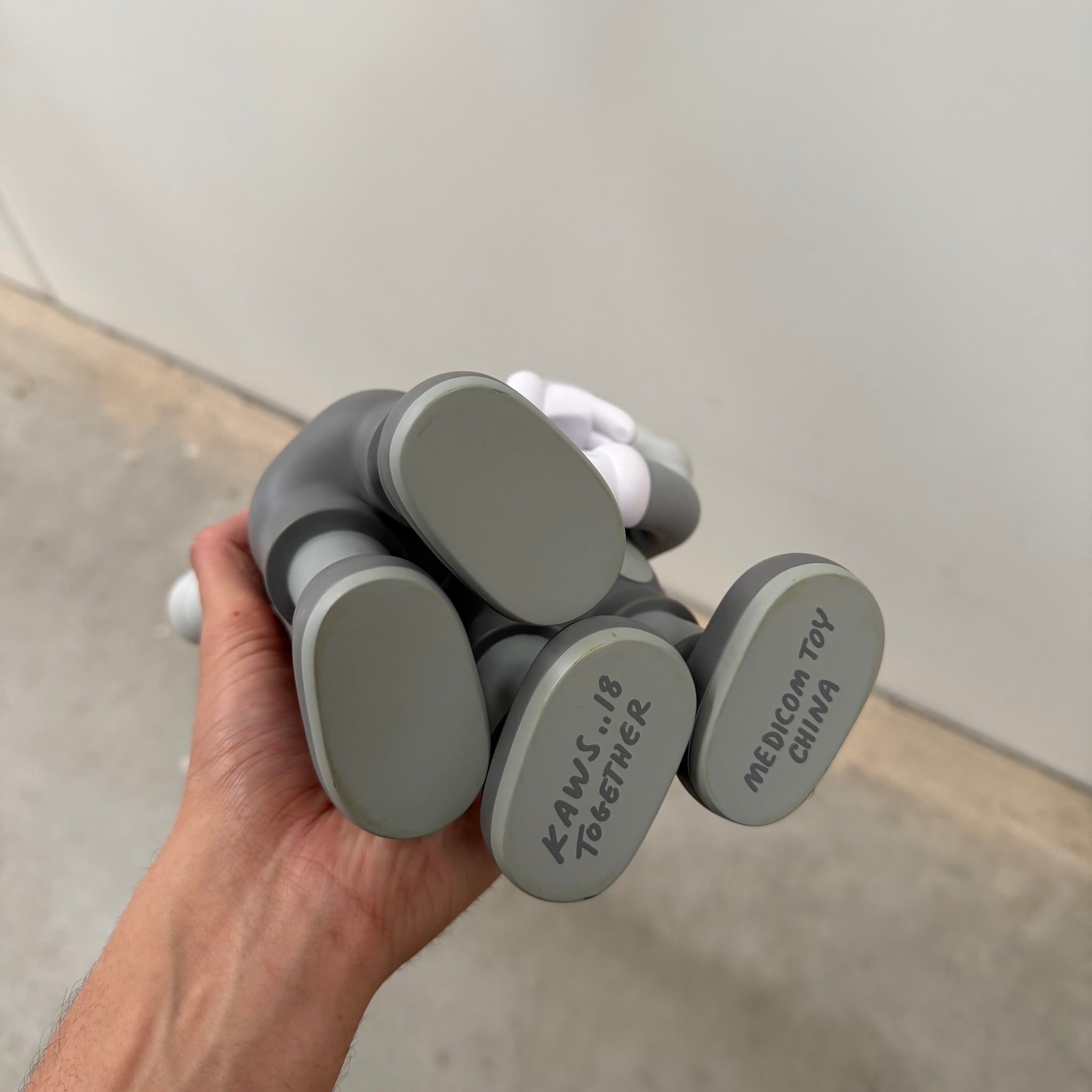 Kaws Together Vinyl Figure Grey