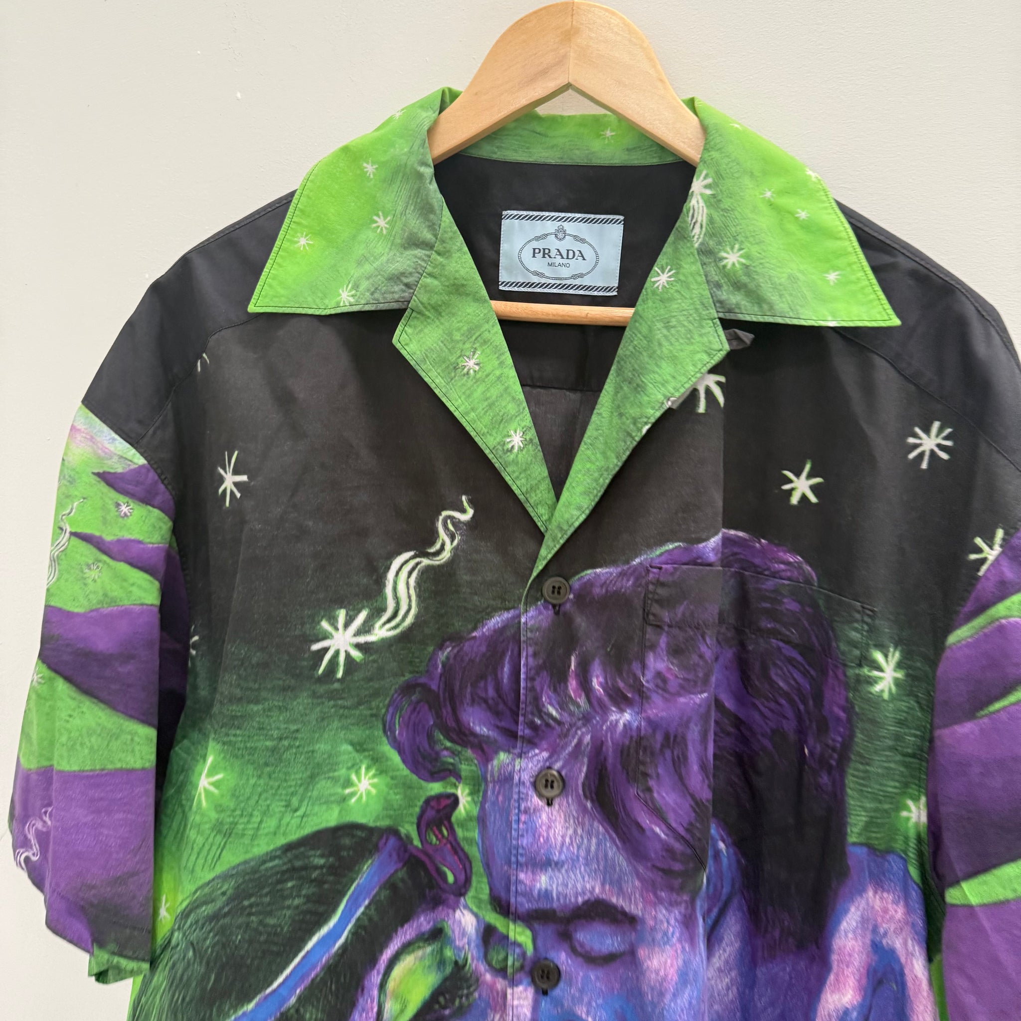 Prada Impossible Love Button Up Shirt (Size L)