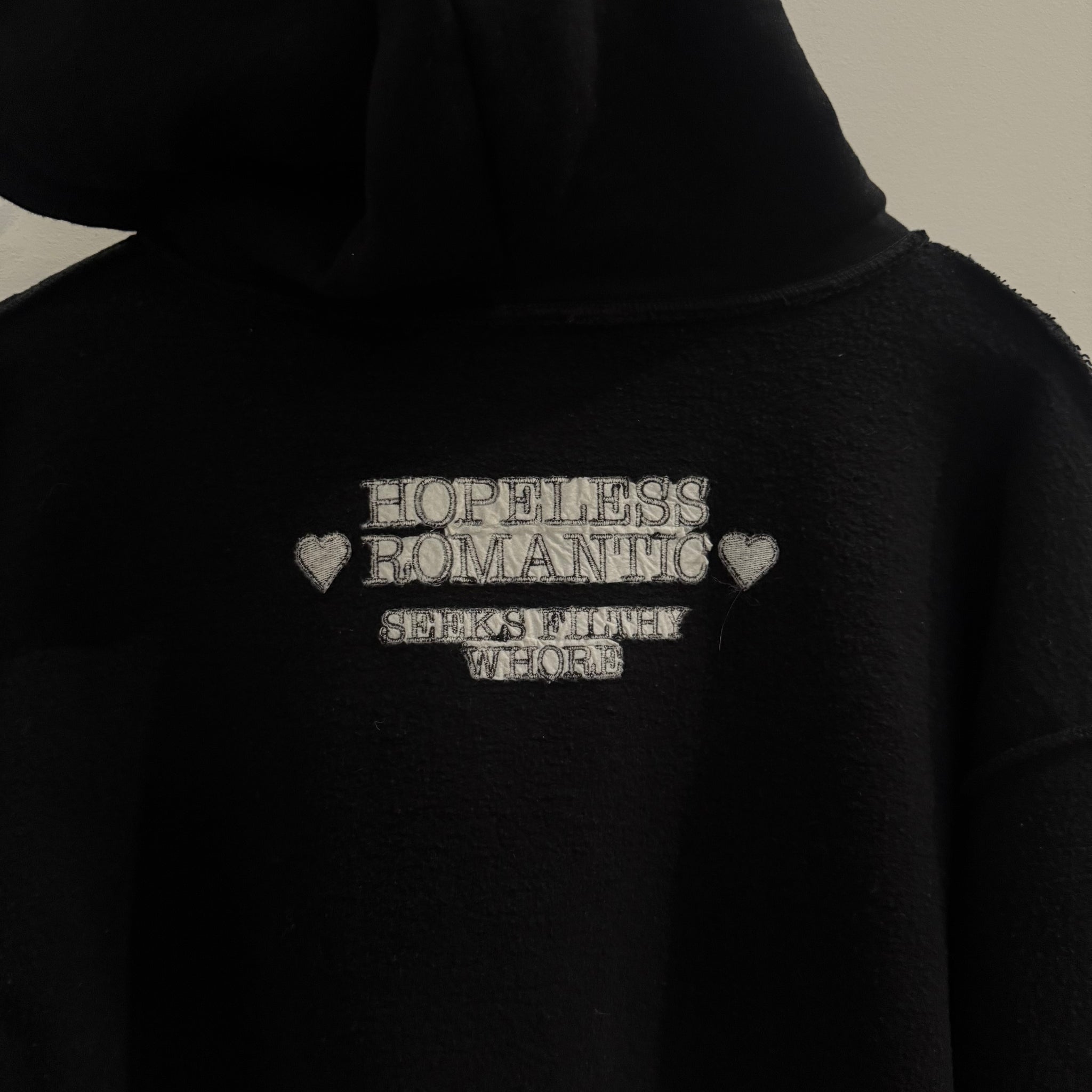 Vetements Runway Reversible FW18 Black Hoodie (Size L)
