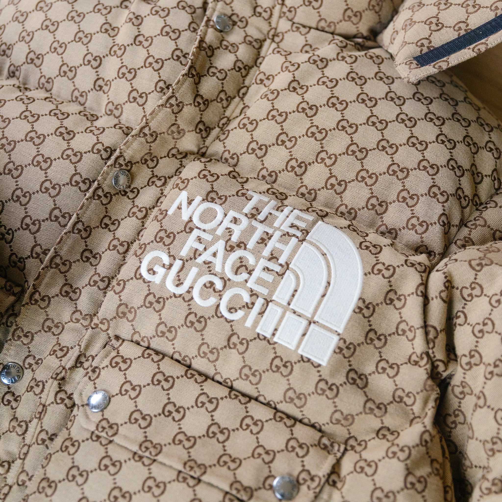 Gucci X North Face Logo Puffer Jacket (fits L-XL)