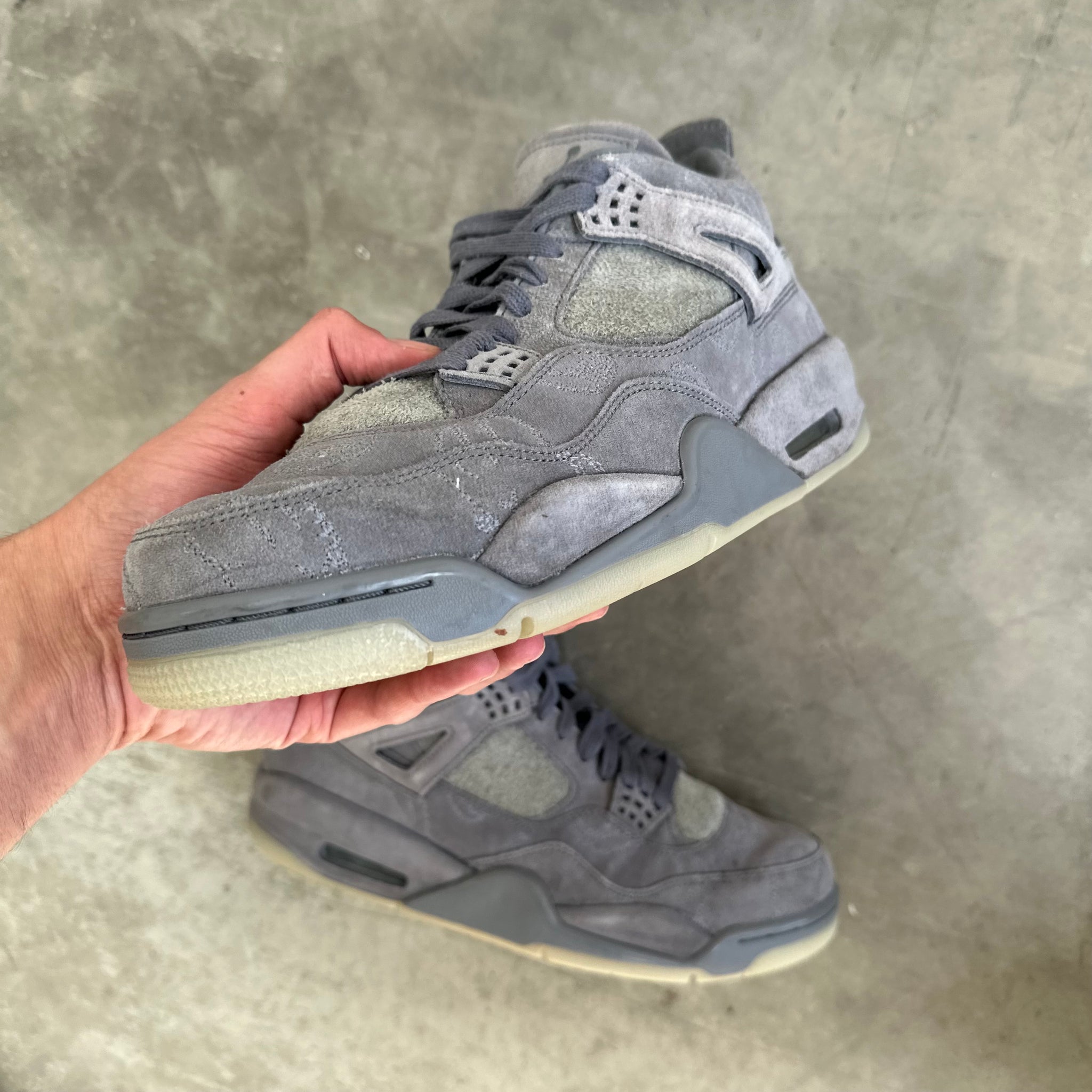 KAWS x Air Jordan 4 Retro Cool Grey US11 Curated by Charbel