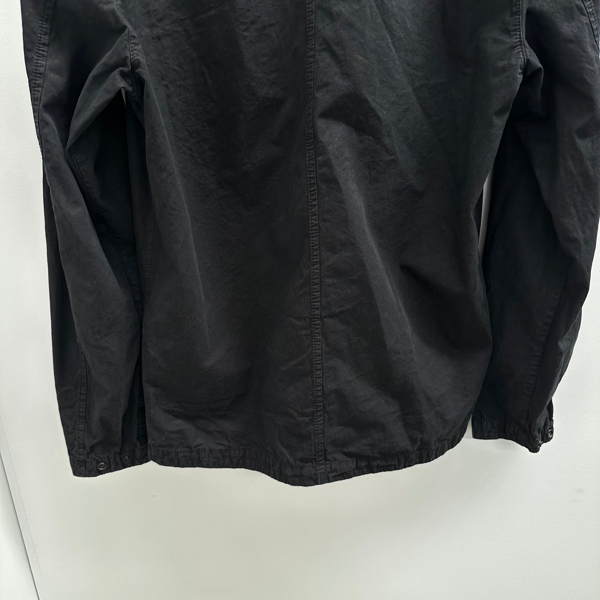 Stone Island Garment Dyed Overshirt Black (Size M)